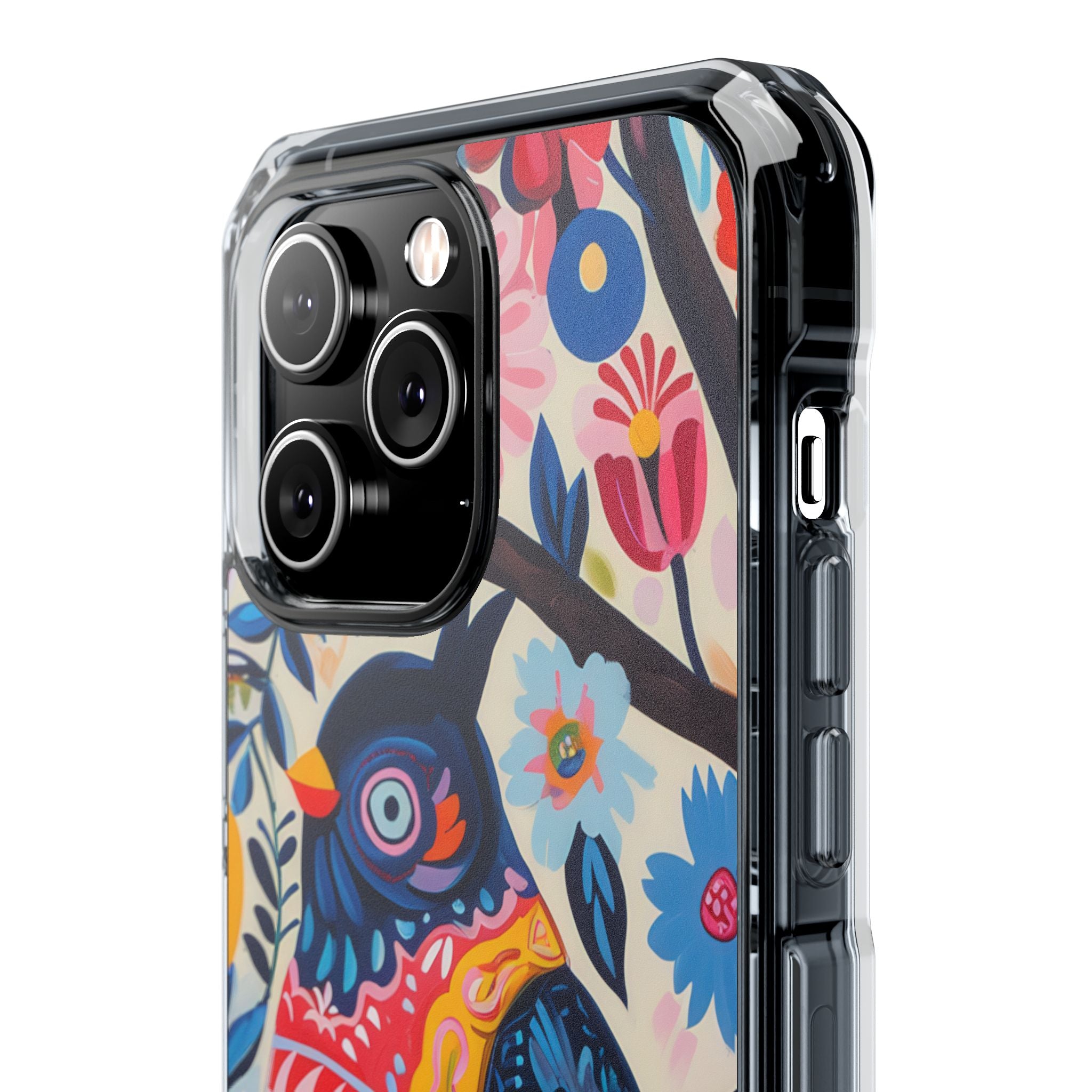 Whimsical Owl Garden iPhone 14 - Impact Clear+