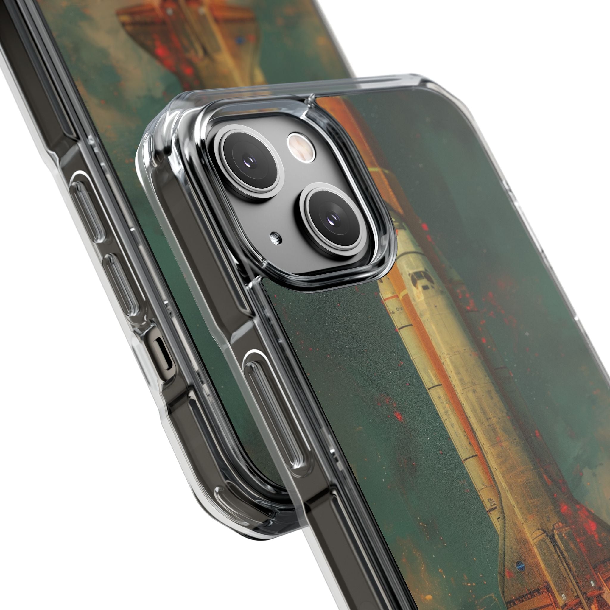 Cosmic Shuttle Ascent iPhone 14 - Impact Clear+