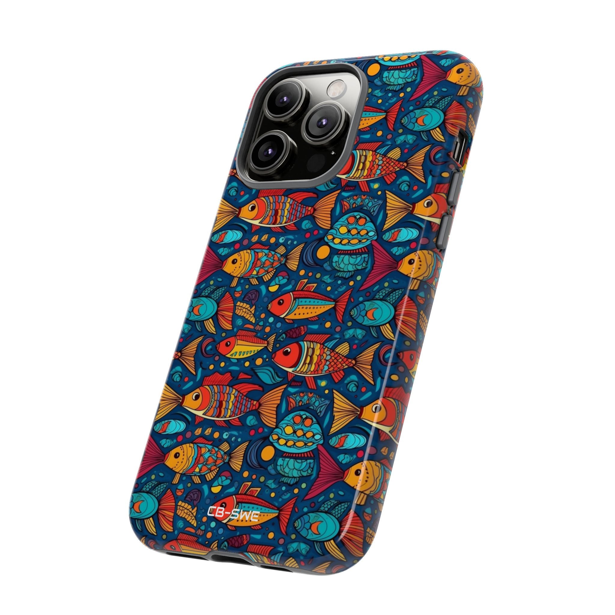 Fish Dance Joyfully - iPhone Case