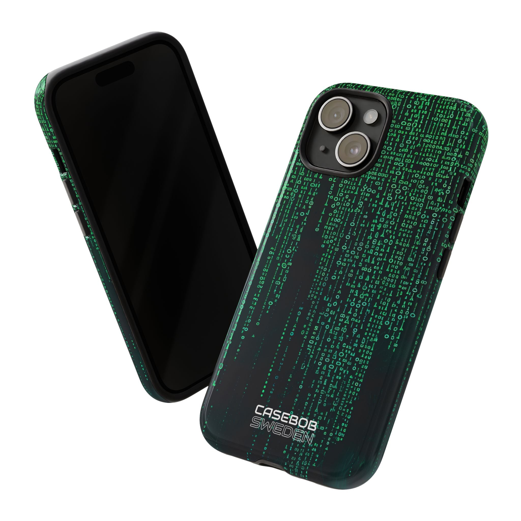 Neon Data Stream iPhone 15 - Tough