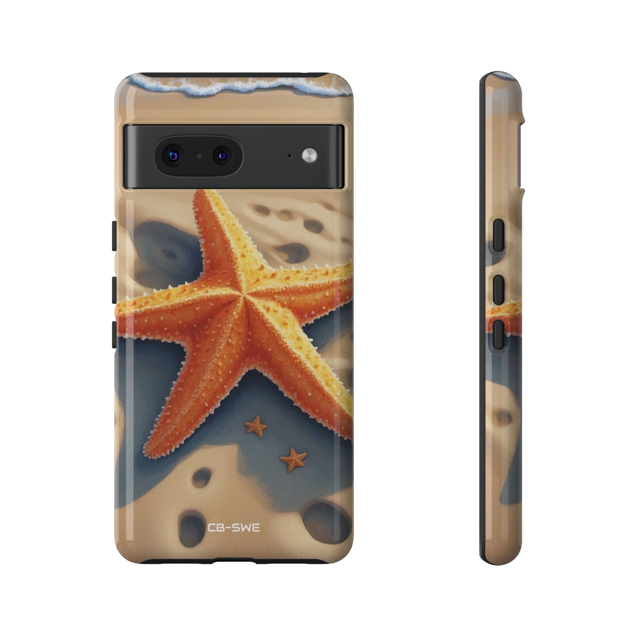 Starfish Rests On Sand - Google Pixel Case