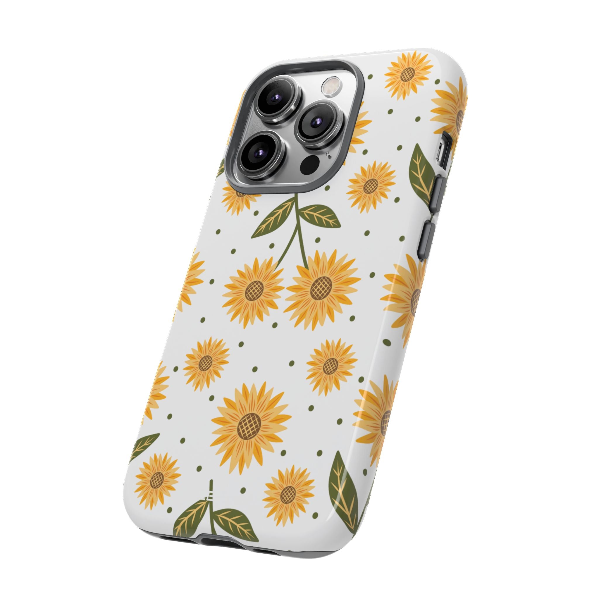 Sunflowers Dance Brightly - iPhone Case