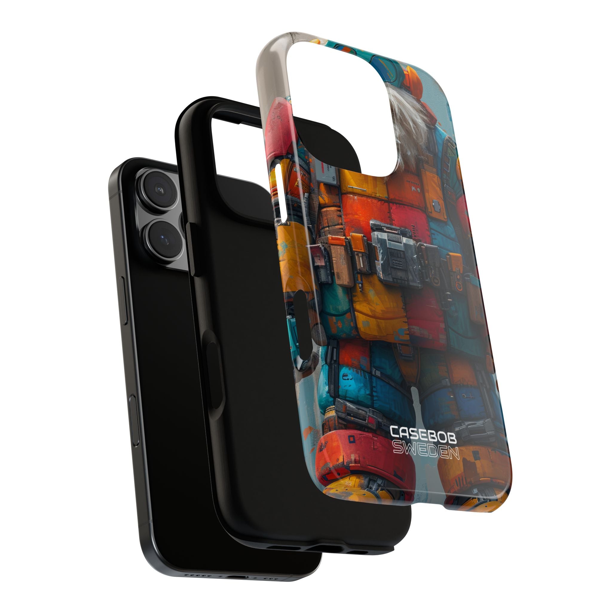 Robot Vagabondo Fantasioso iPhone 16 - Tough