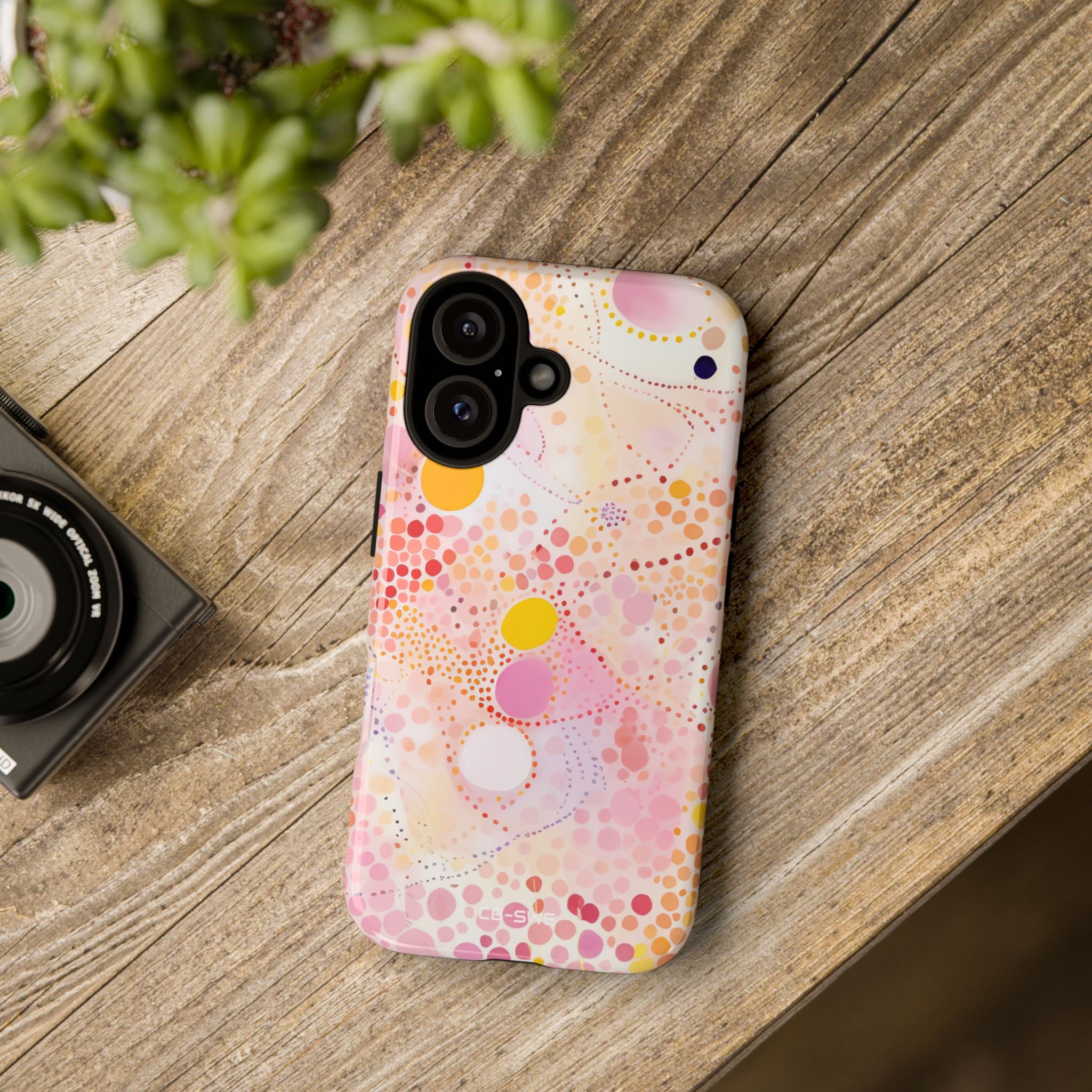 Bubbles Dance Light - iPhone Case