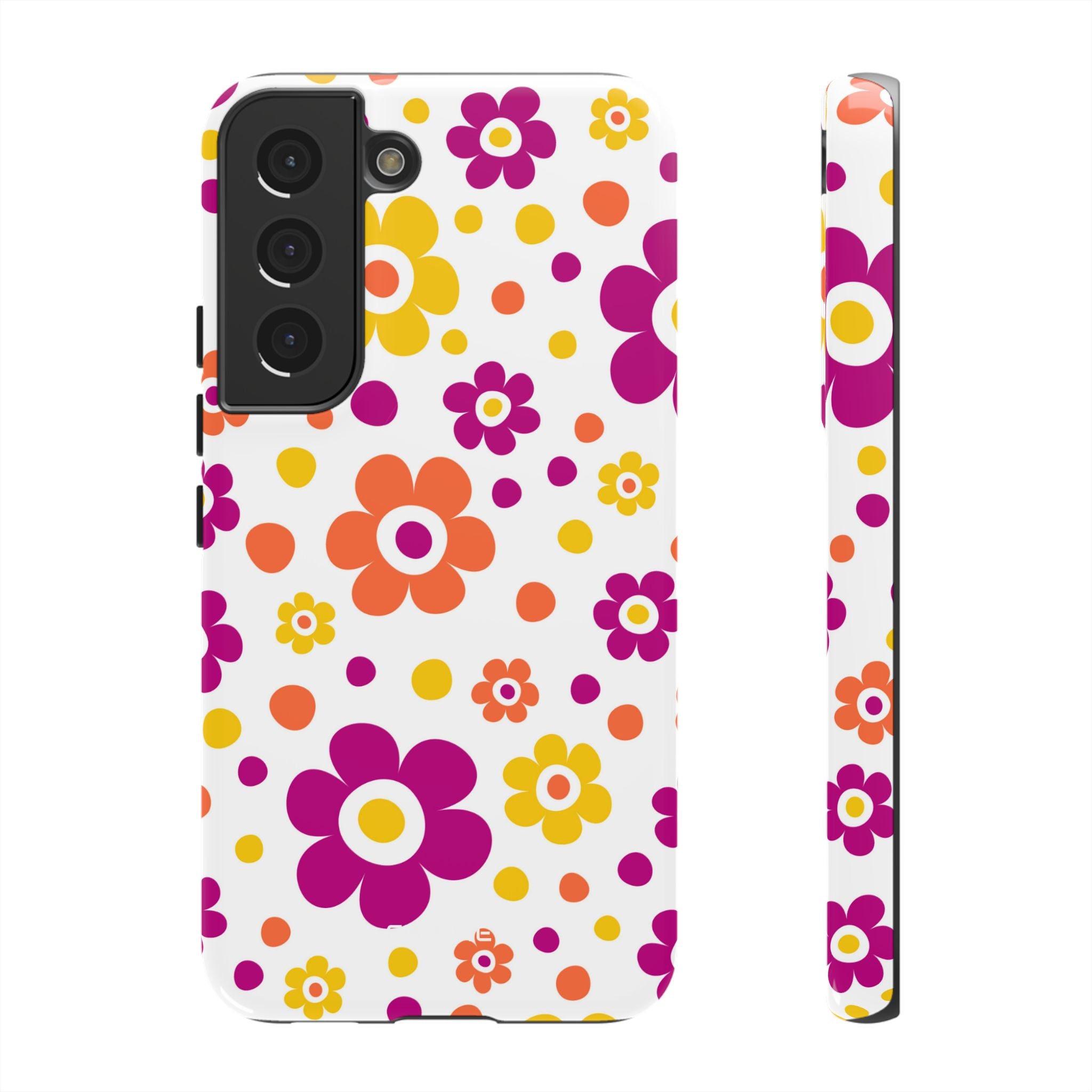 Retro Floral Playfulness - Samsung Case