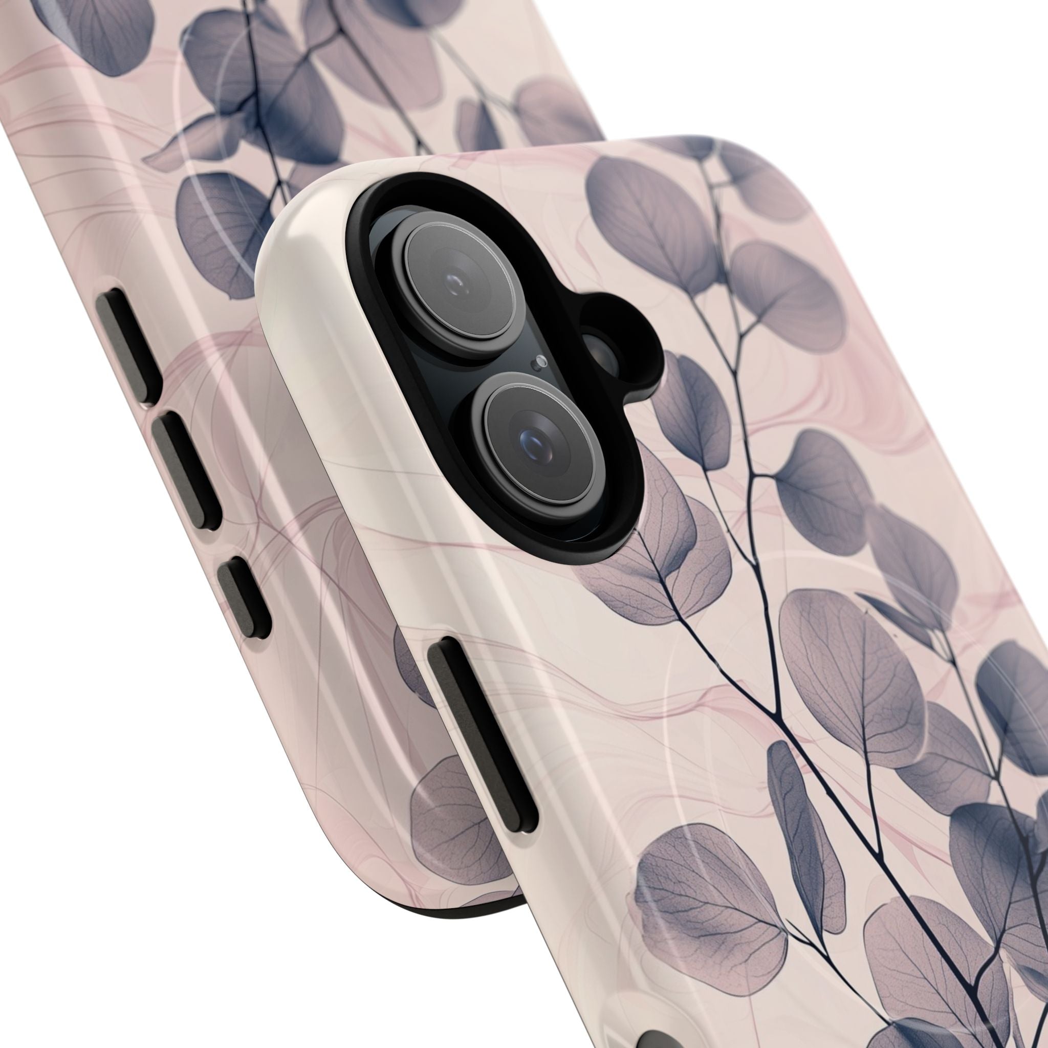 Veined Leaf Whisper iPhone 16 Case - Tough+