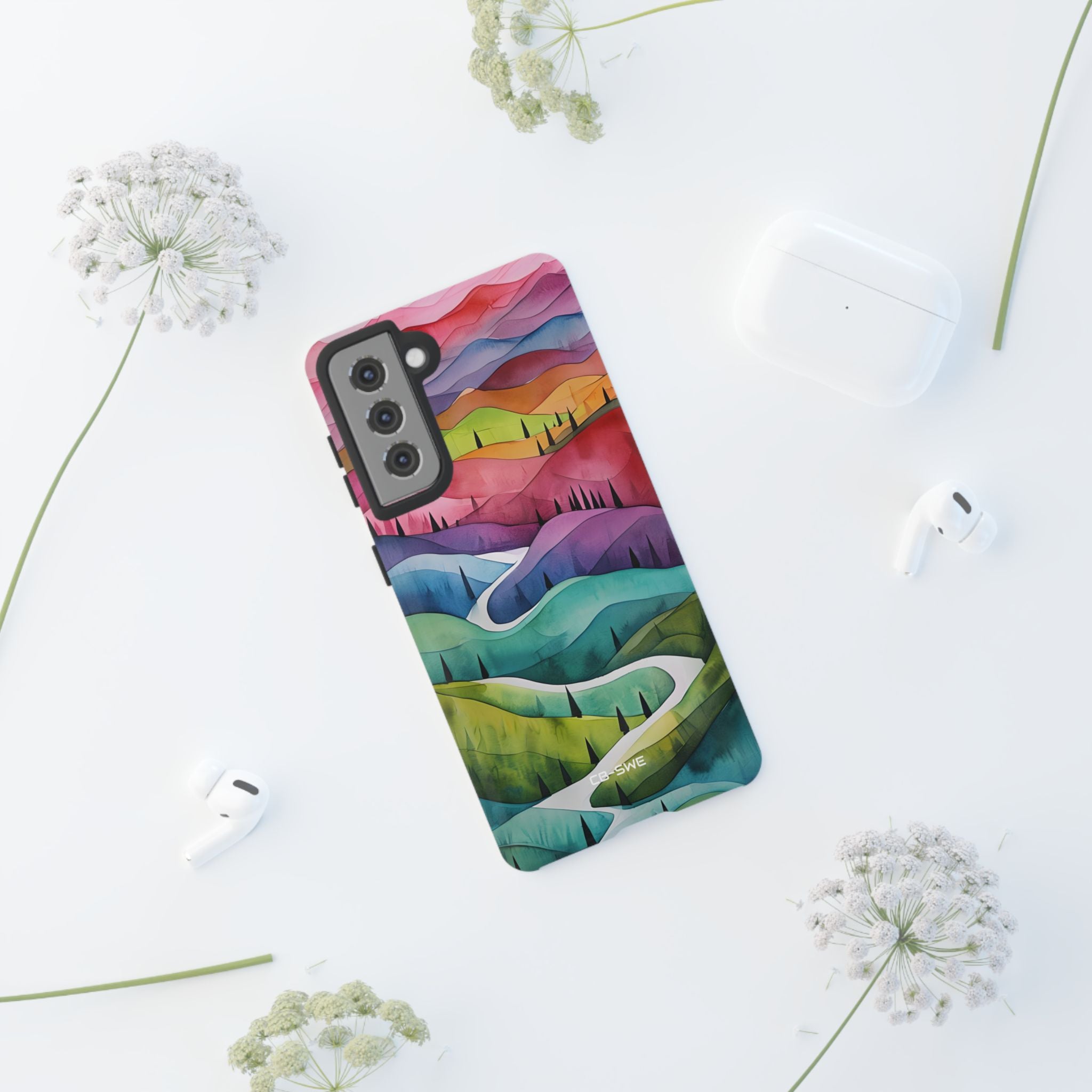 Whimsical Colorful Valleys - Samsung Case