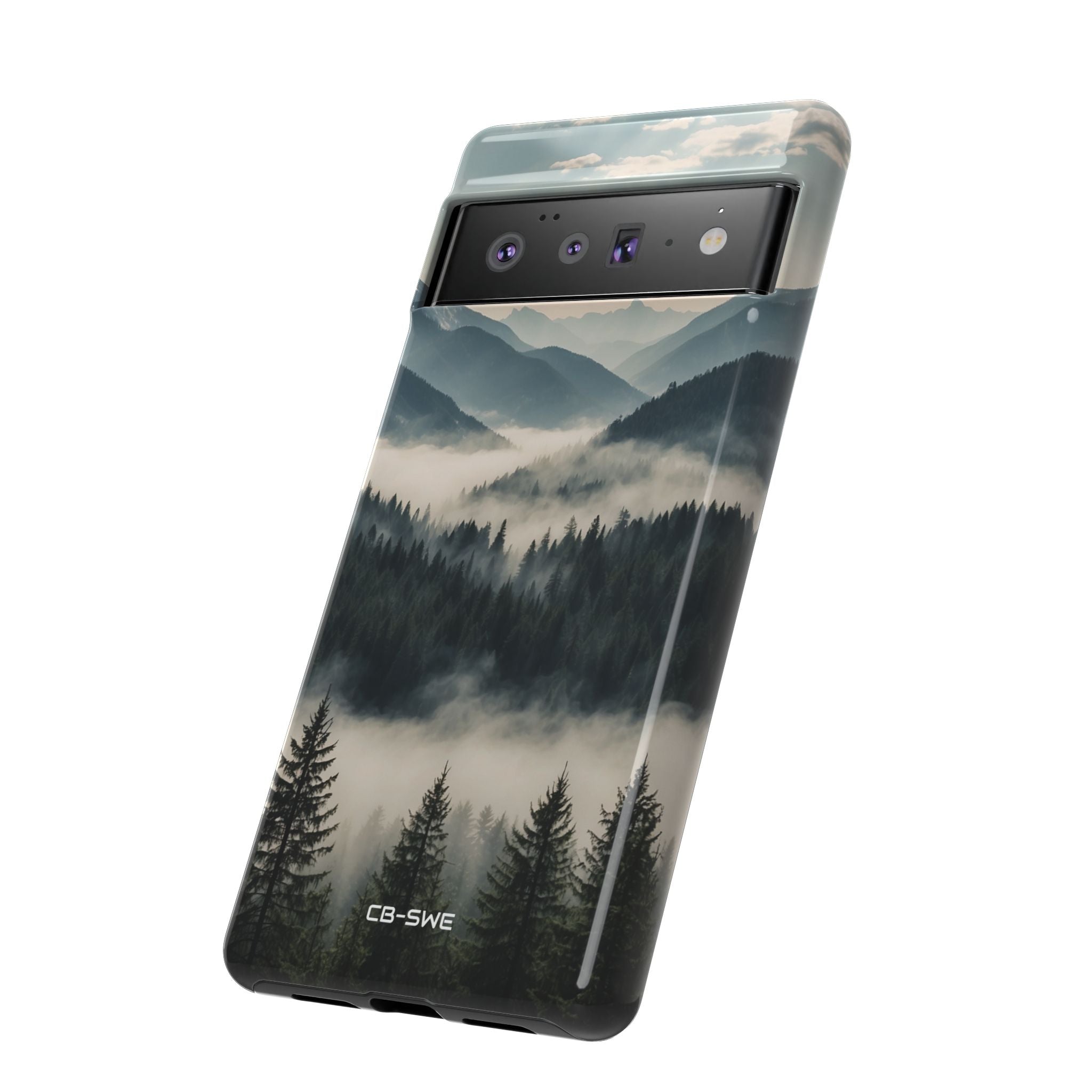 Misty Forest Embrace - Google Pixel Case