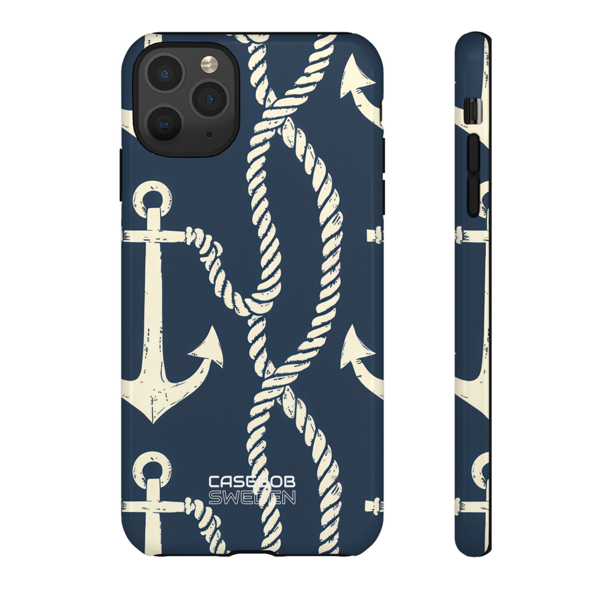 Nautical Anchors Rope iPhone 11 - Tough