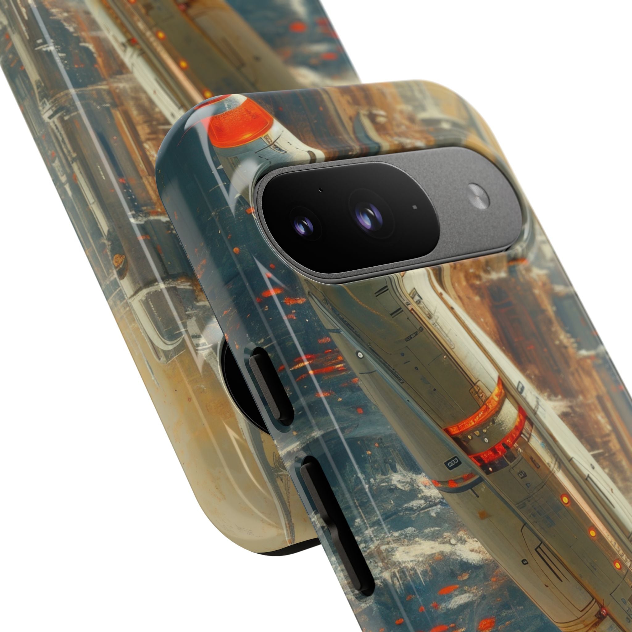 Futuristic Forest Voyage Google Pixel 9 - Tough