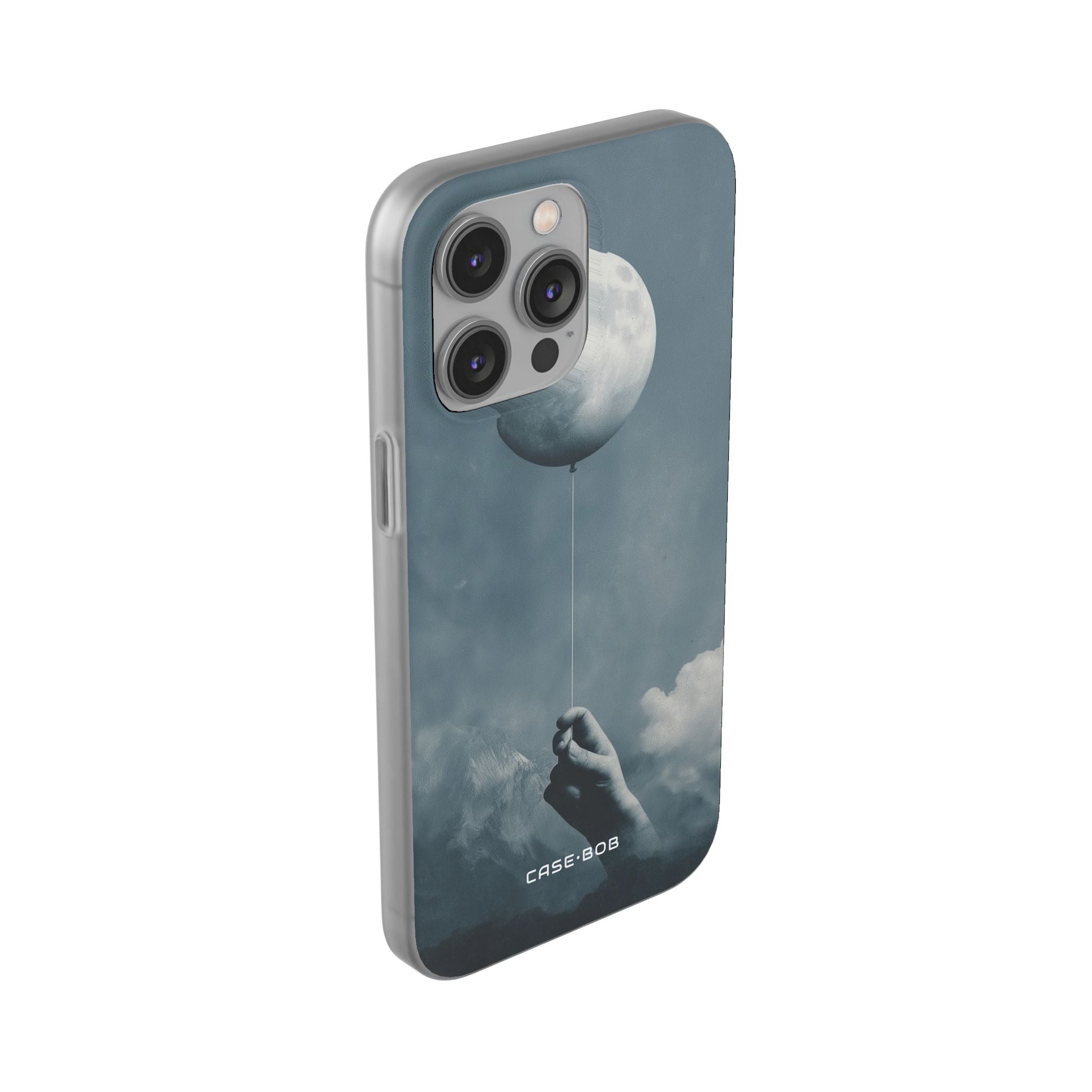 Moon Balloon iPhone 14 Pro Max Case - Soft