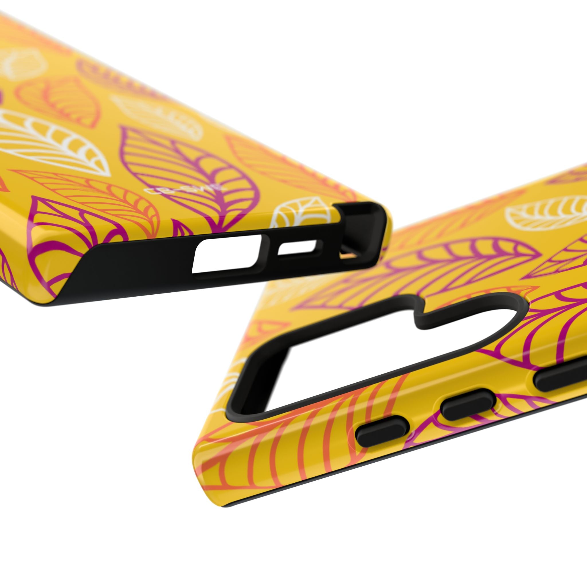 Vibrant Leaf Symphony - Samsung Case