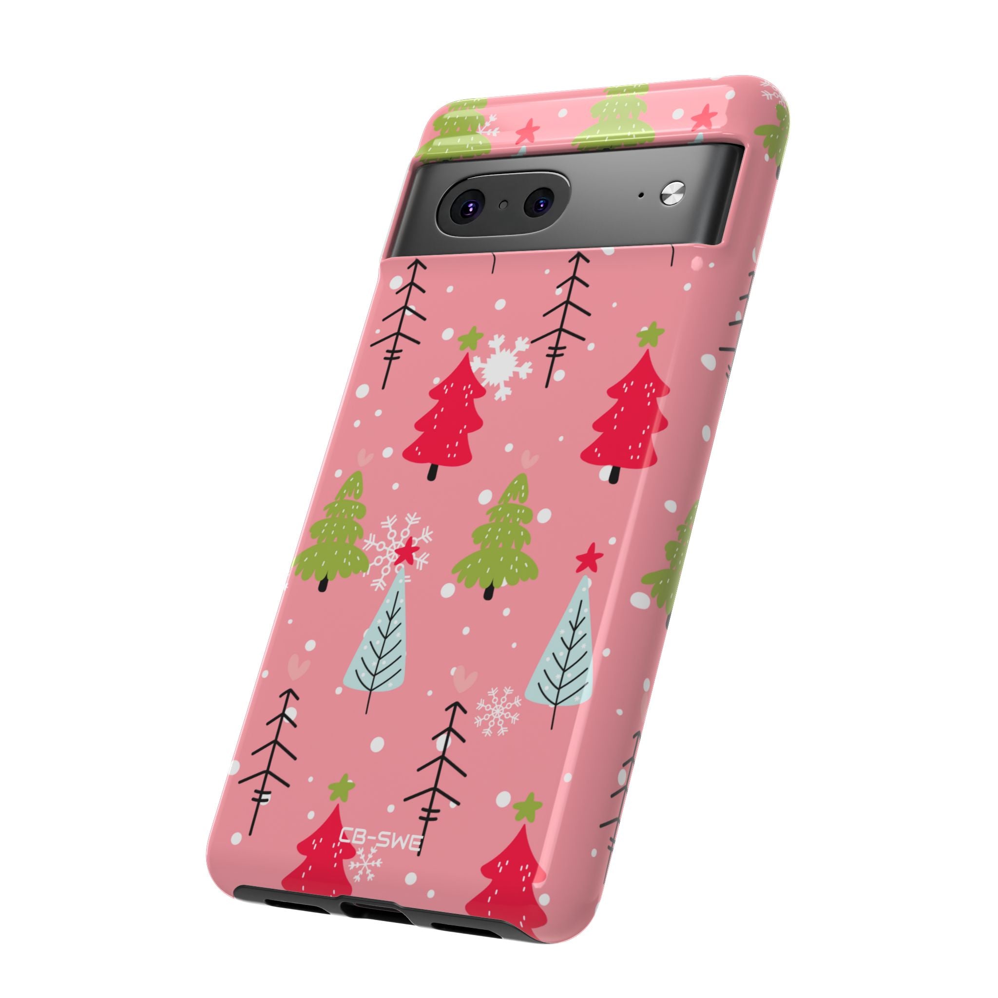 Snowflakes Dance Playfully - Google Pixel Case