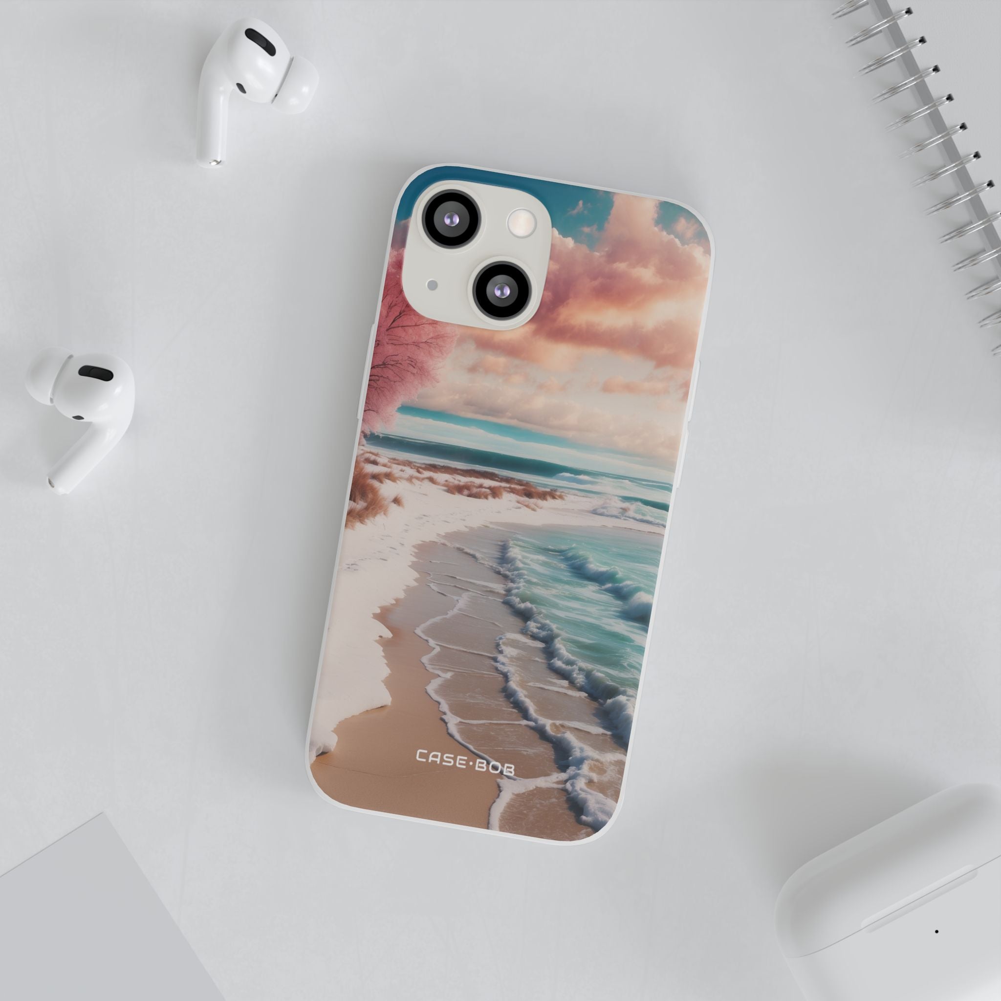 Pink Tree Breeze iPhone 13 mini Case - Soft