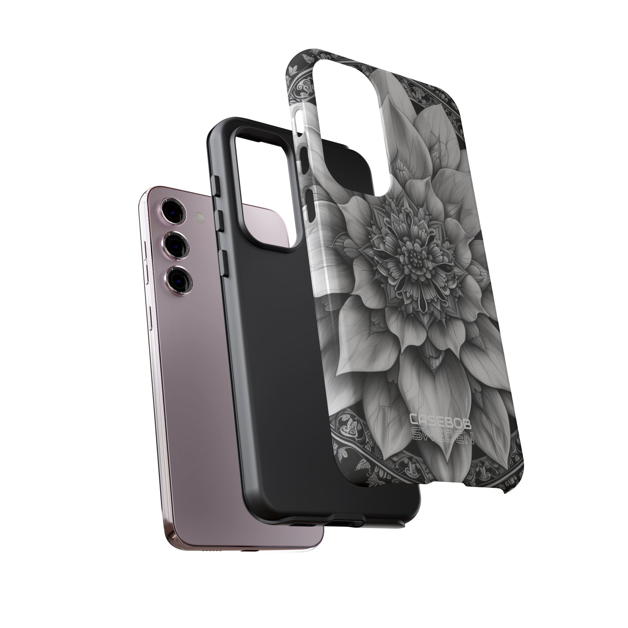Cosmic Floral Mandala Samsung S23 - Tough