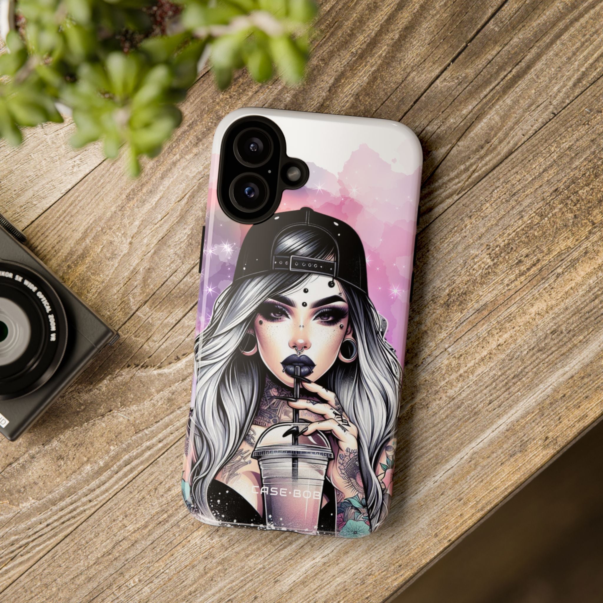 Silver Siren iPhone 16 Plus Case - Tough