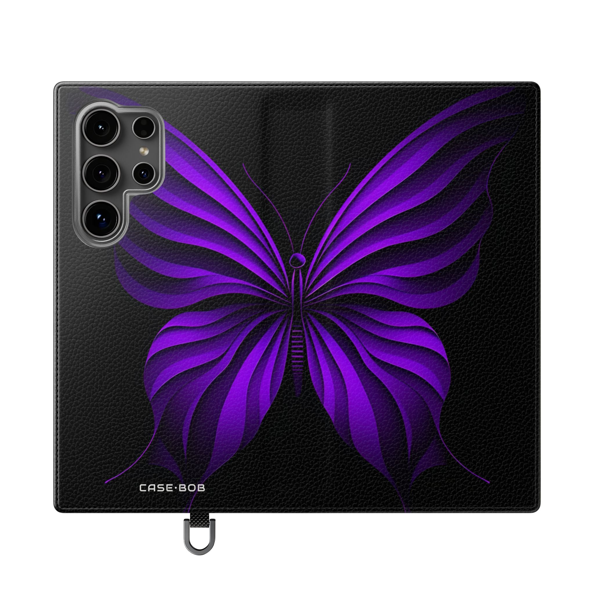 Neon Butterfly - Samsung S24 Ultra Case - Lompakkokotelo