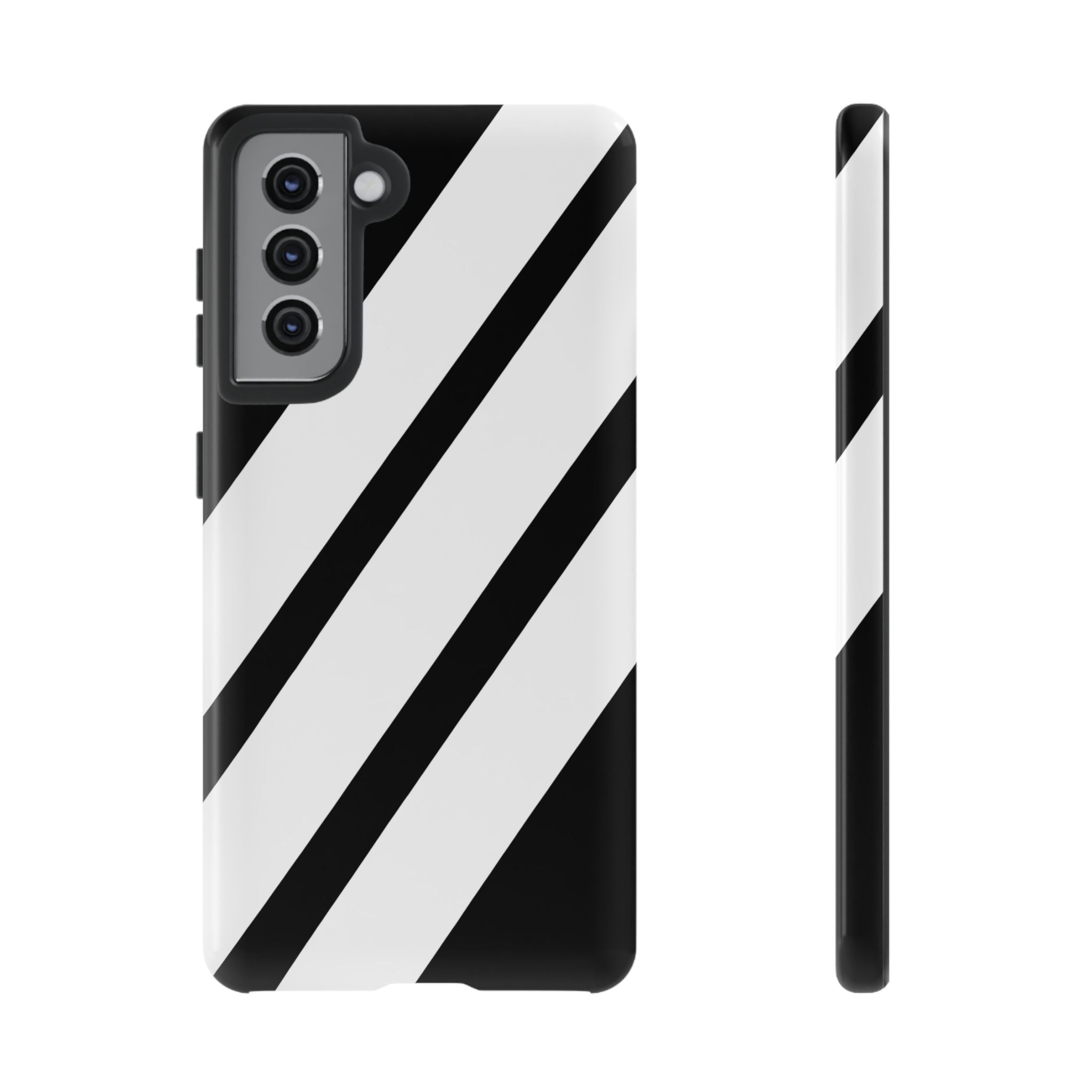 Monochrome Diagonal Symmetry - Samsung Case