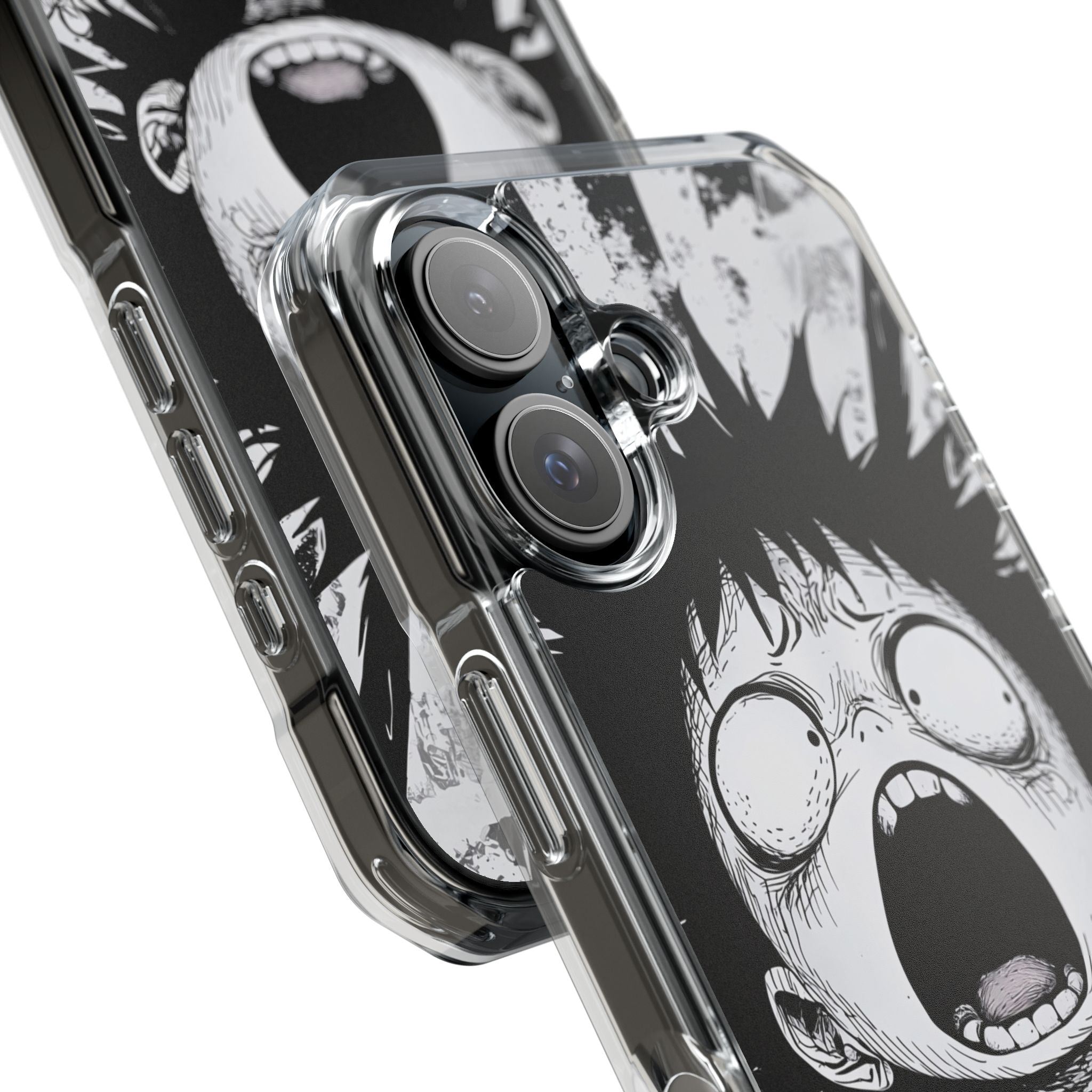 Screaming Stripes iPhone 16 Case - Impact