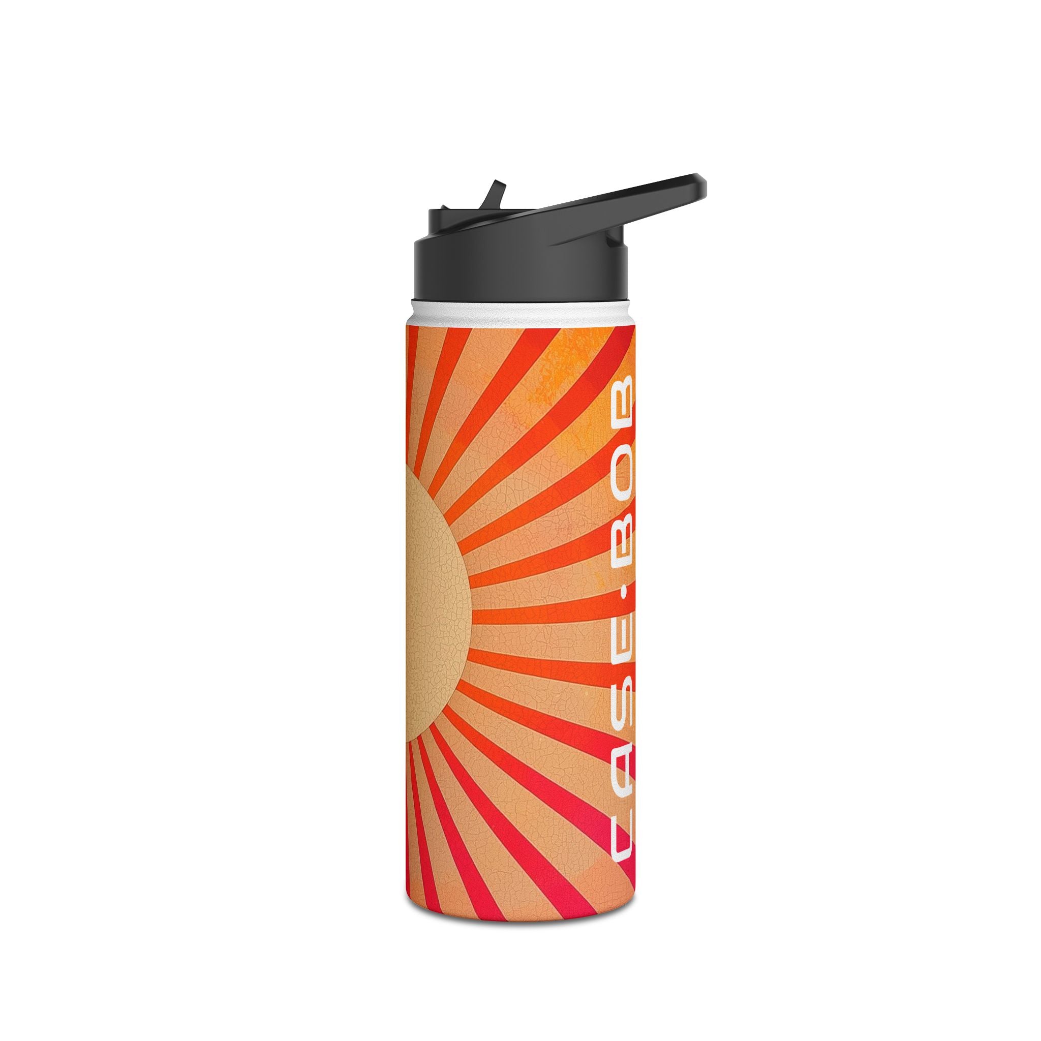 Sunburst Radiance - Stainless Steel Water Bottle