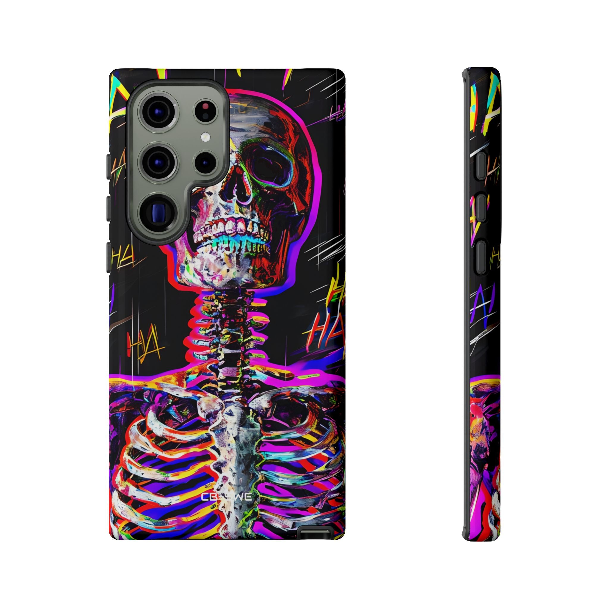 Neon Skeleton Chaos - Samsung Case