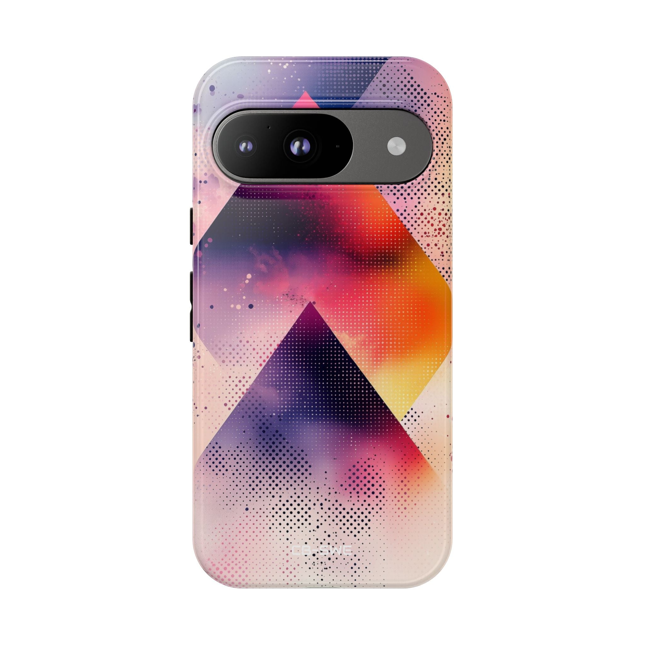 Vivid Triangles Ascend - Google Pixel Case