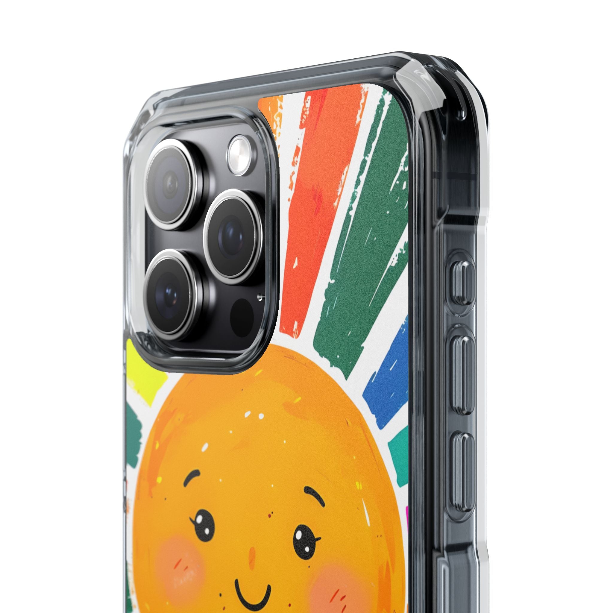 Radiant Smiling Sun iPhone Case - Impact
