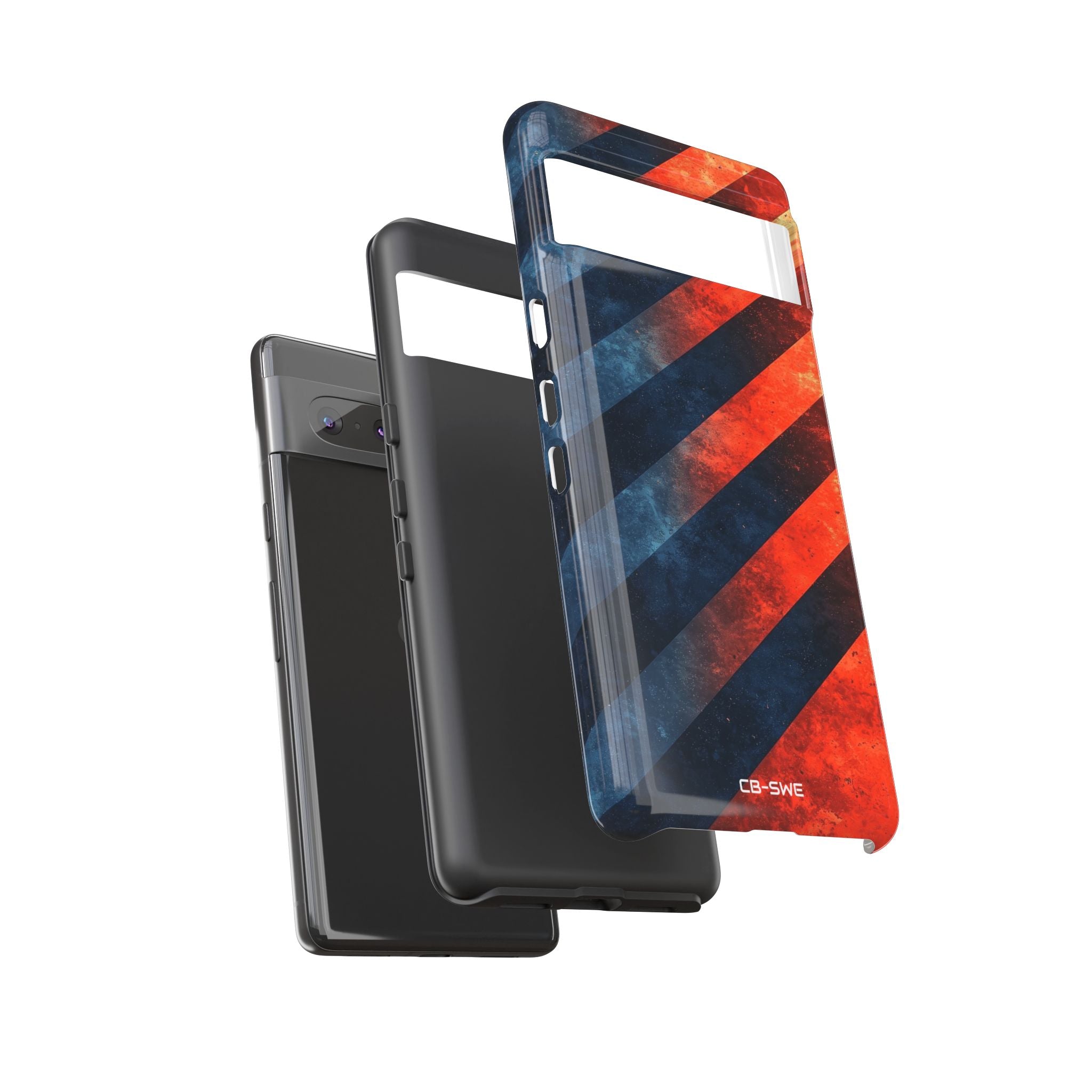 Dynamic Color Stripes - Google Pixel Case