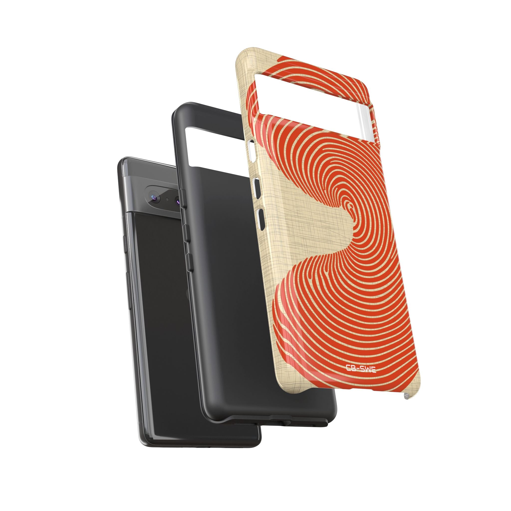 Warm Curves Dance - Google Pixel Case