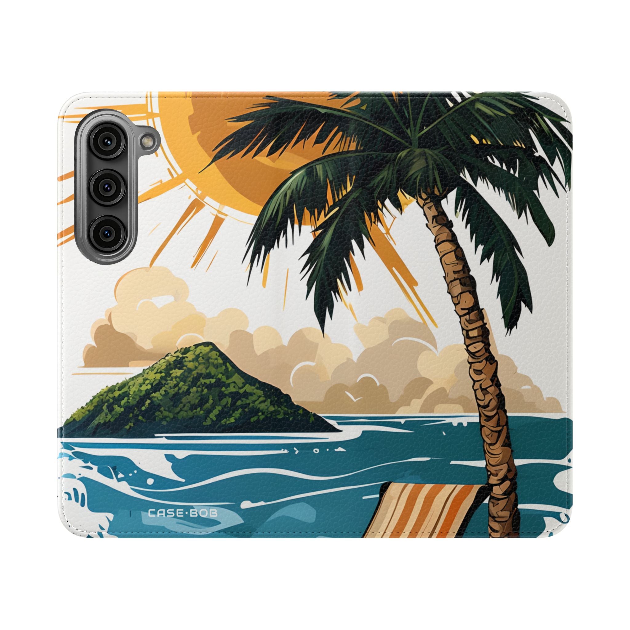 Palm Sunscape - Samsung S23 Case - Wallet