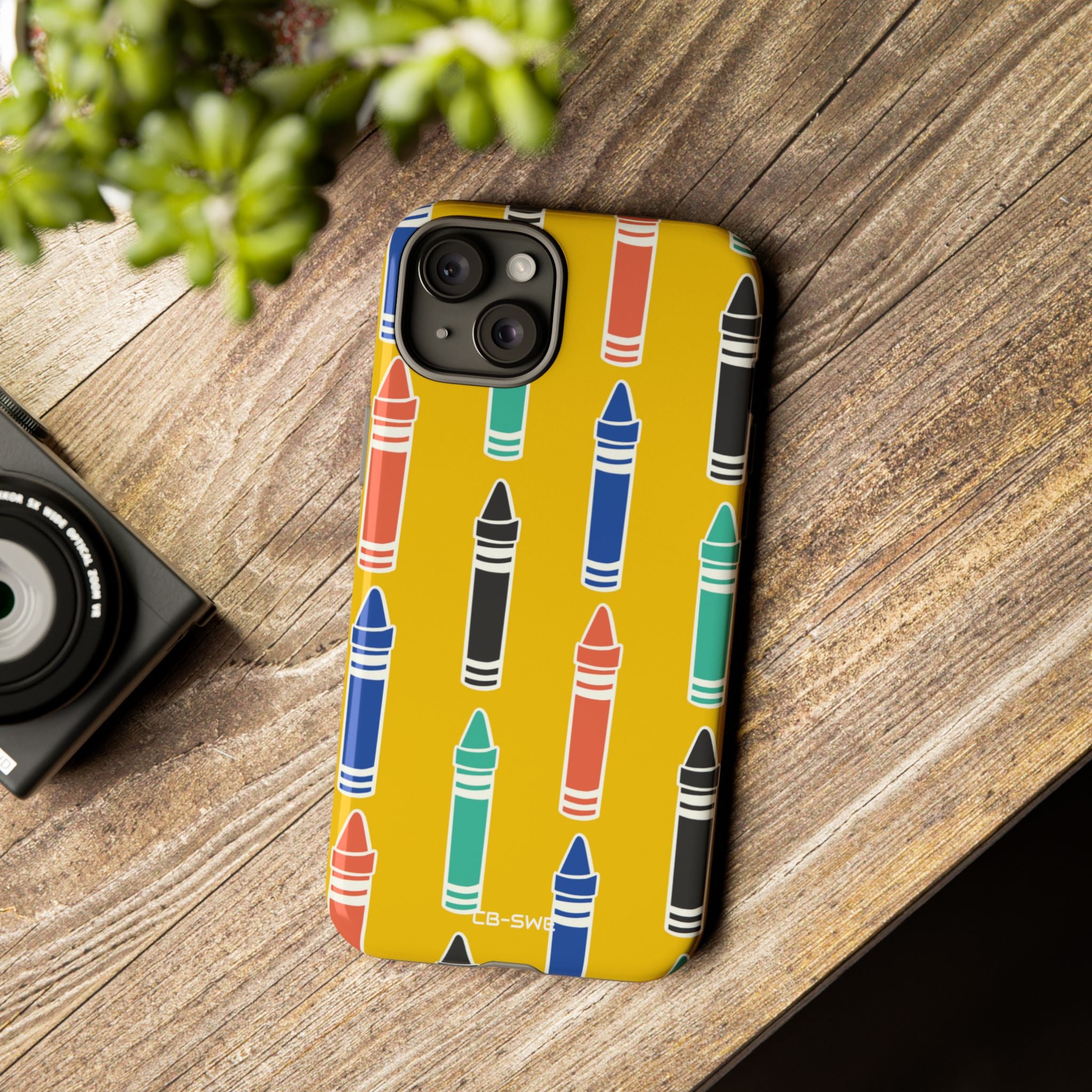 Crayons Dance Joyfully - iPhone Case