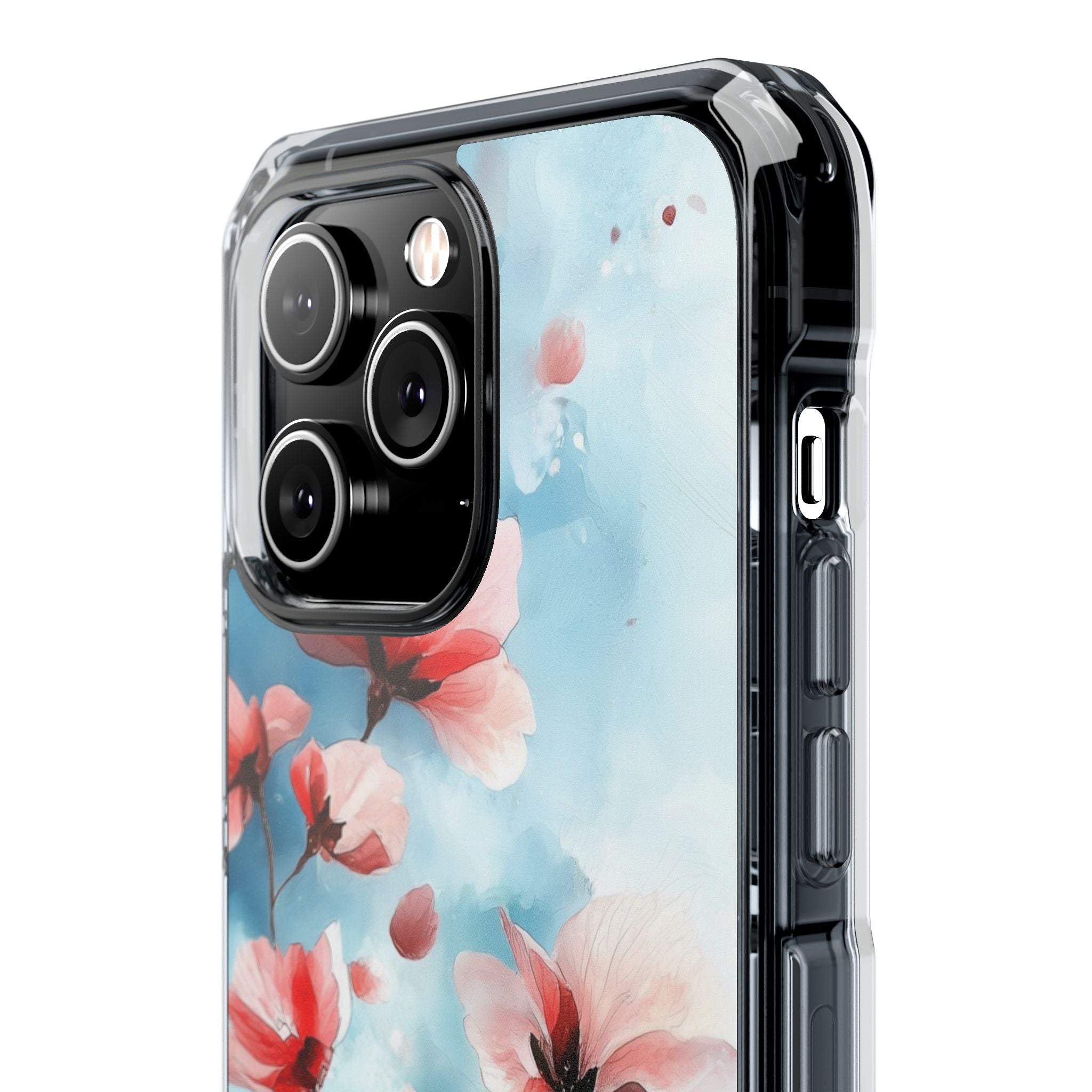 Pink Blossom Drift iPhone 14 Pro Max Case - Impact