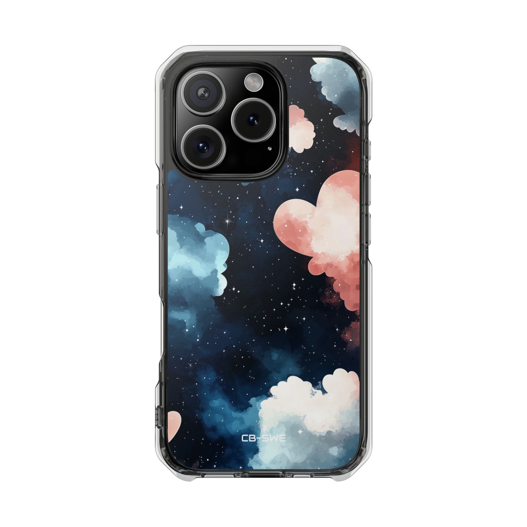 Hearts Float Dreamily iPhone Case - Impact