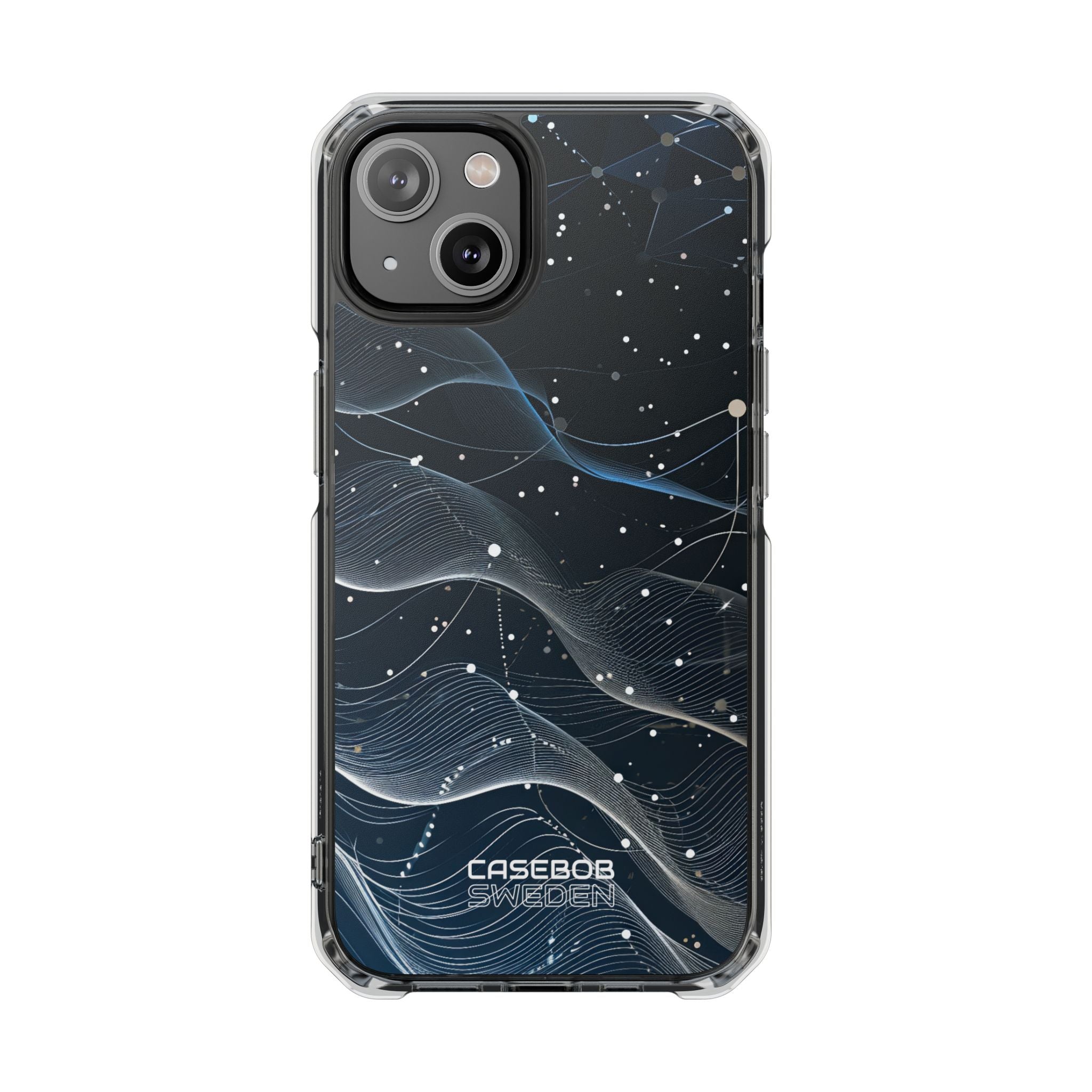 Cosmic Wave Network iPhone 14 - Impact Clear+