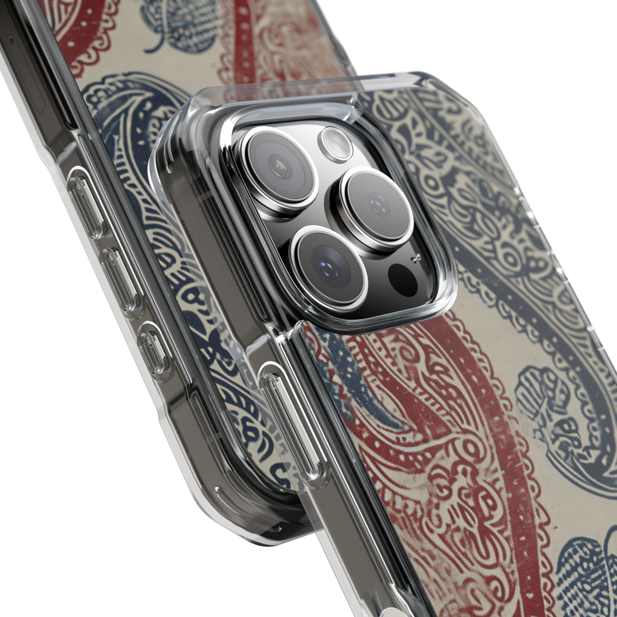 Ornate Paisley Swirl iPhone 16 - Impact Clear+
