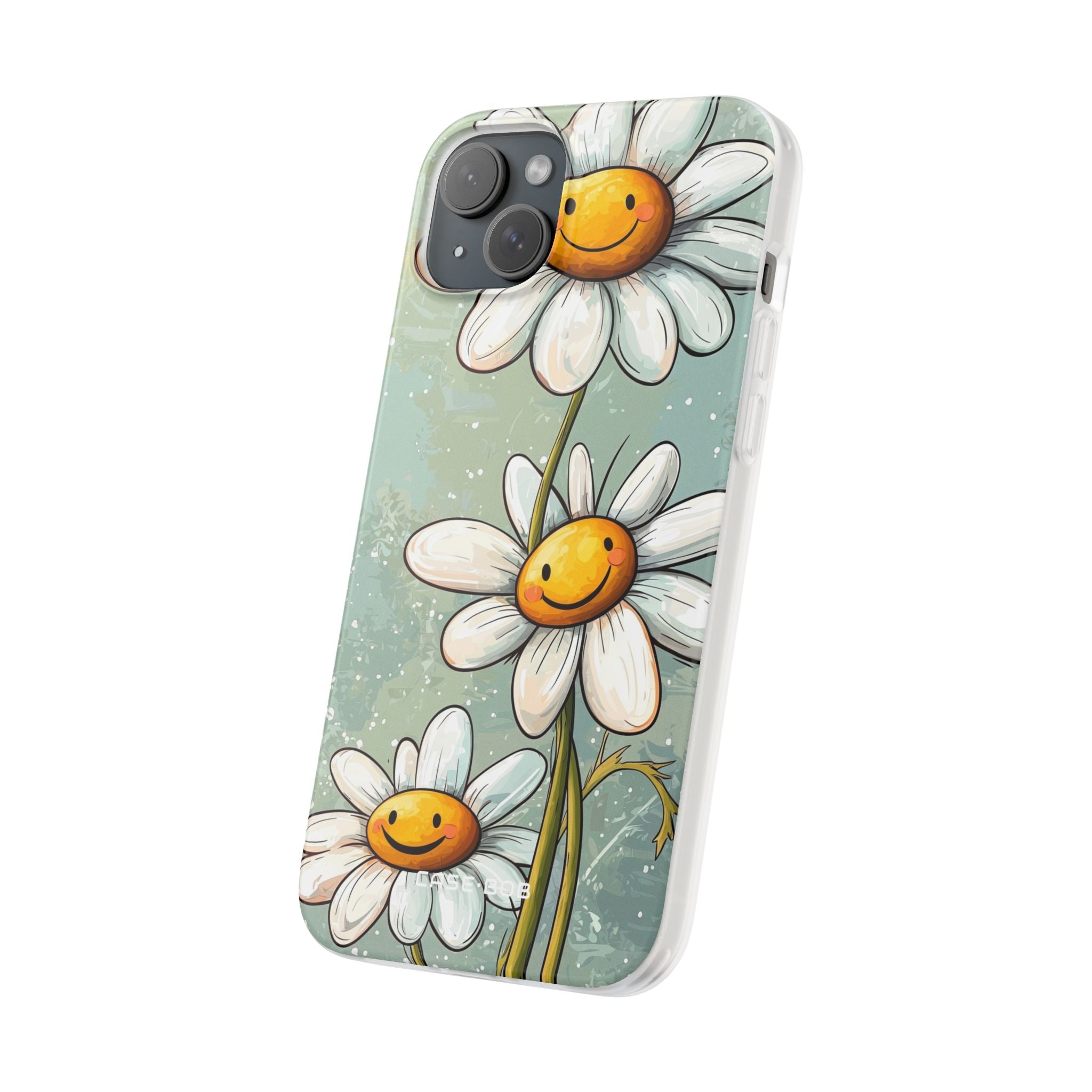 Sunny Daisy Smiles iPhone 15 Plus Case - Soft