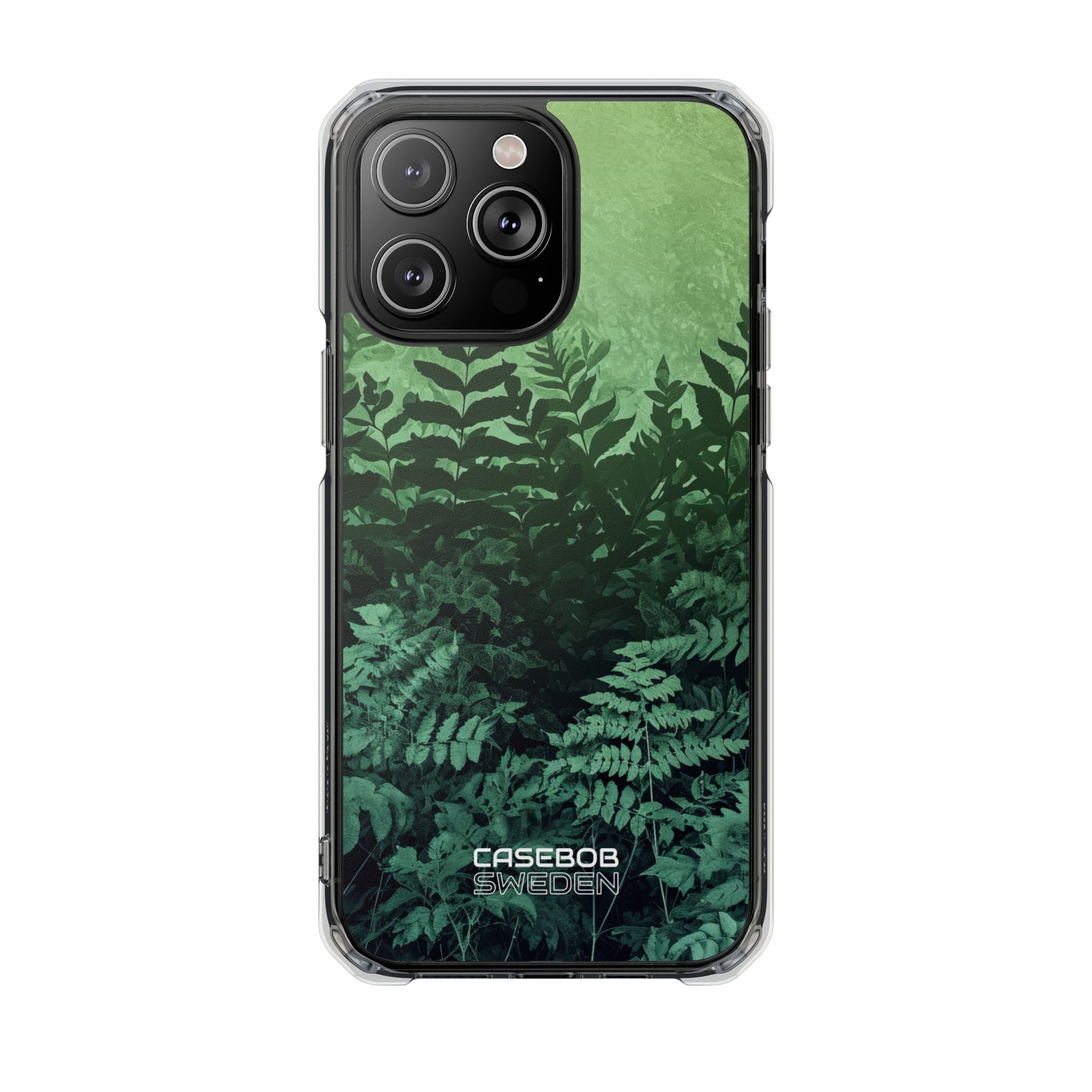 Verdant Fern Silhouettes iPhone 14 - Impact Clear+