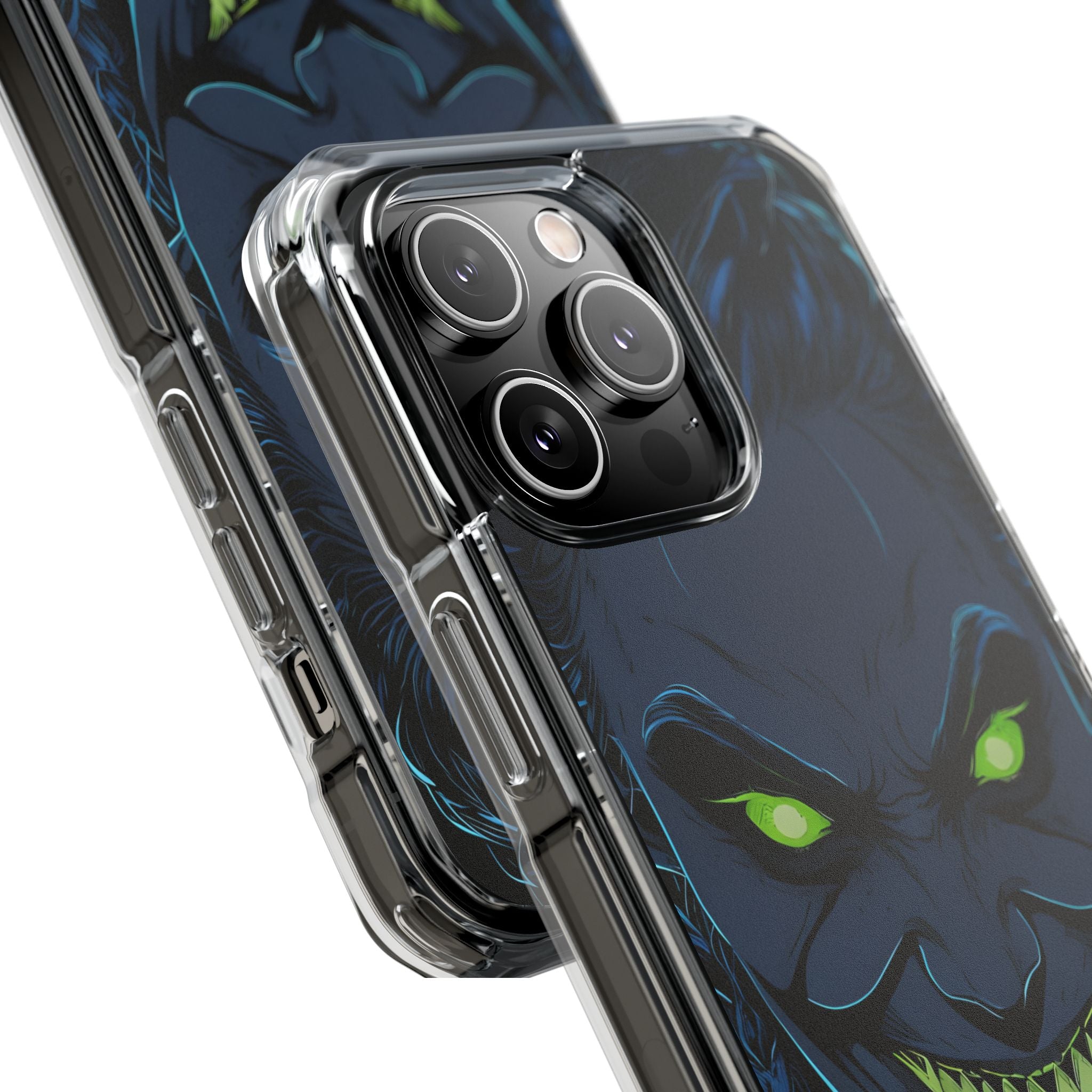 Glowing Eyes Dark Fiend iPhone Case - Impact