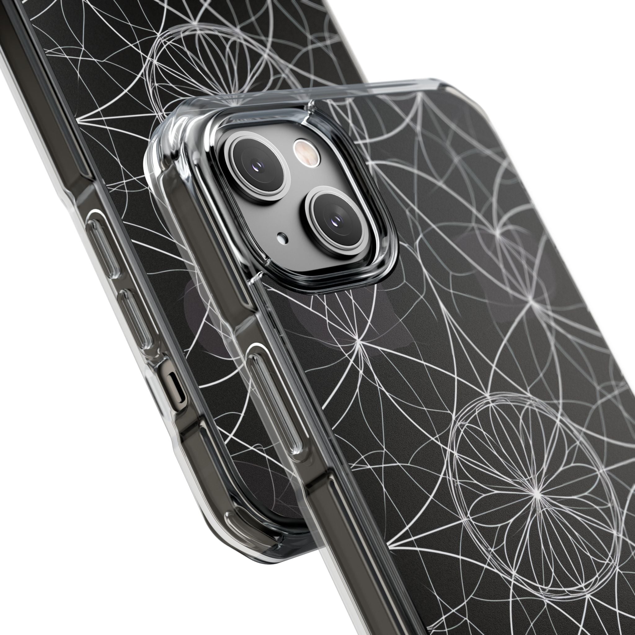 Radiant Petal Orbit iPhone 14 Plus Case - Impact