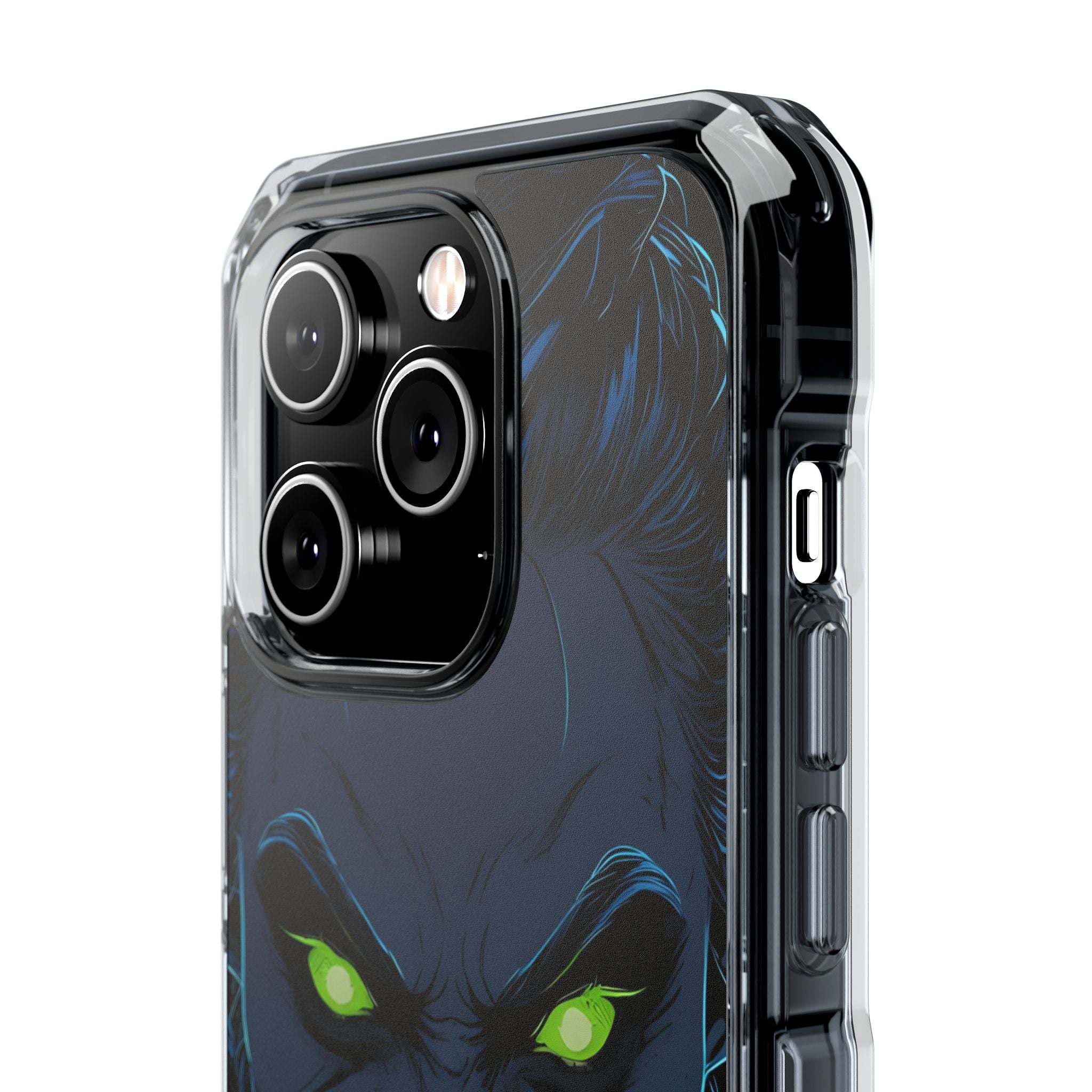 Glowing Eyes Dark Fiend iPhone Case - Impact