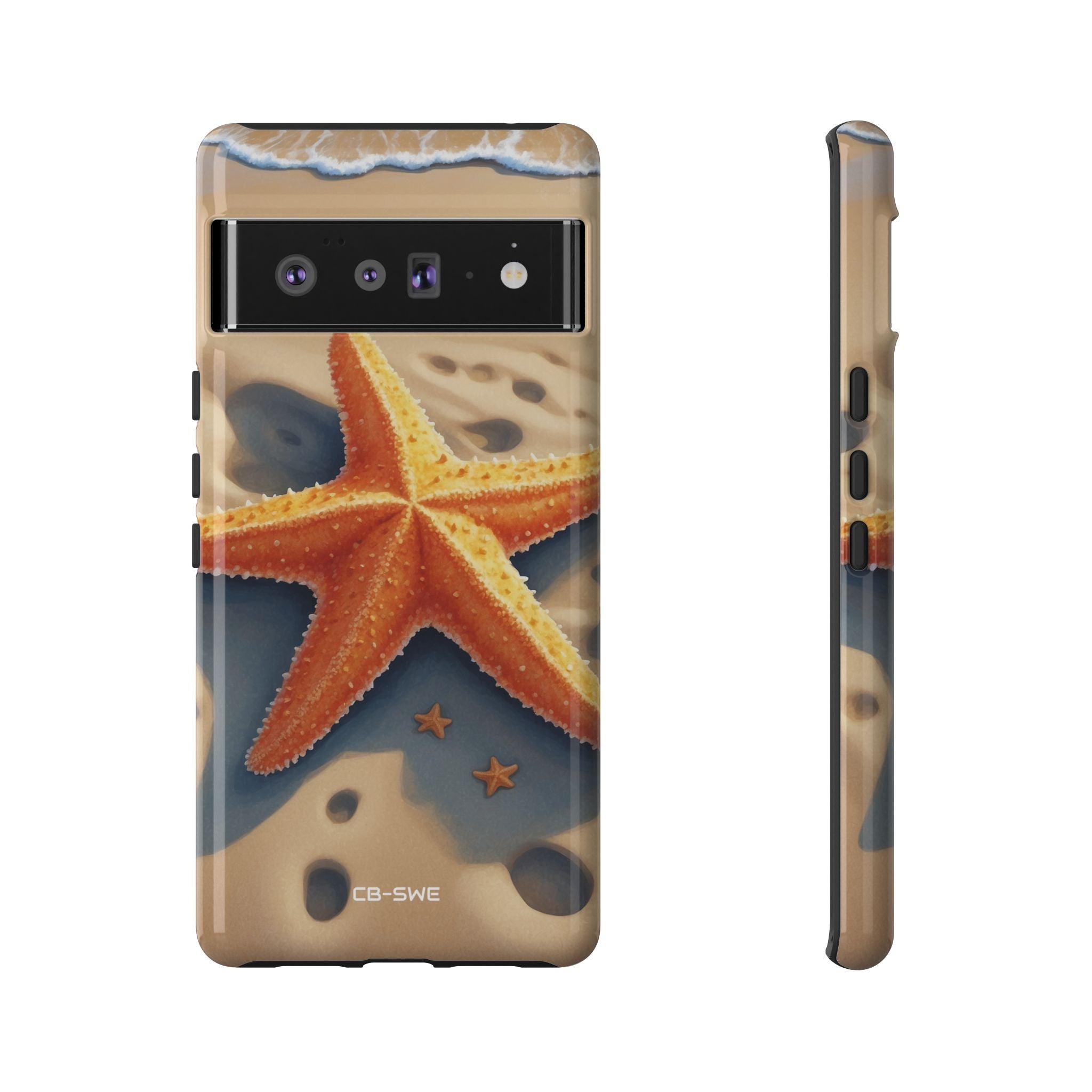 Starfish Rests On Sand - Google Pixel Case