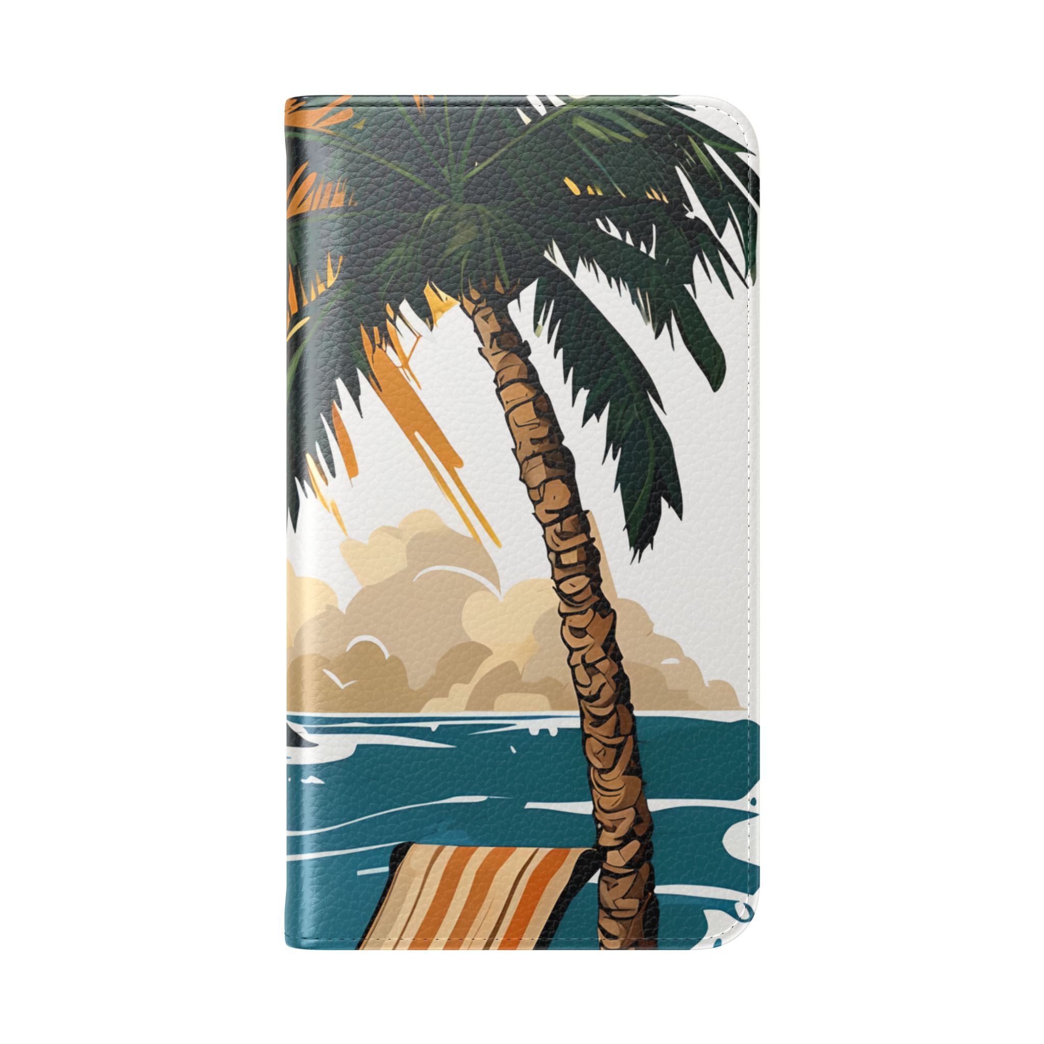 Palm Sunscape - Samsung S23 Case - Lompakko