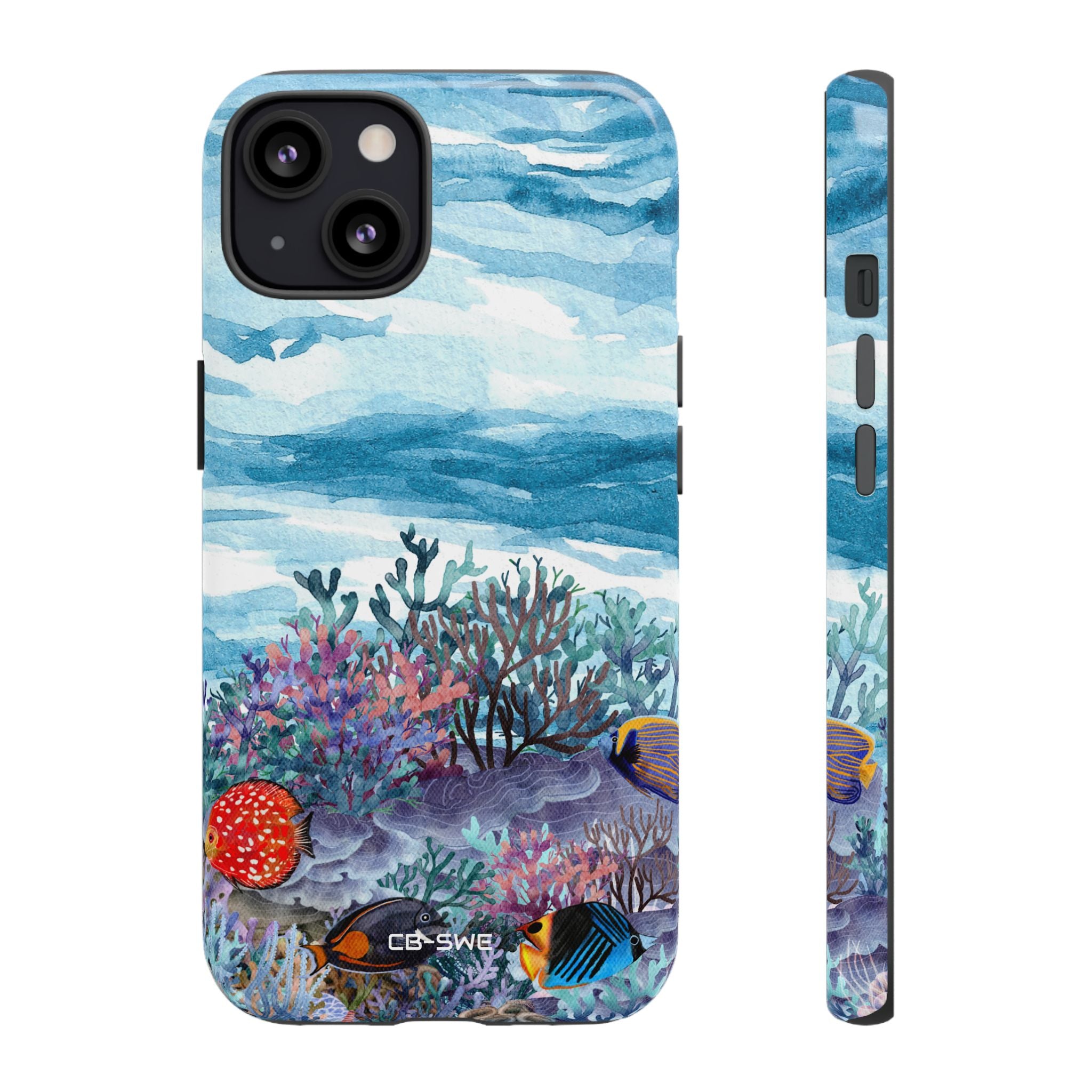 Aquatic Life Watercolors - iPhone Case