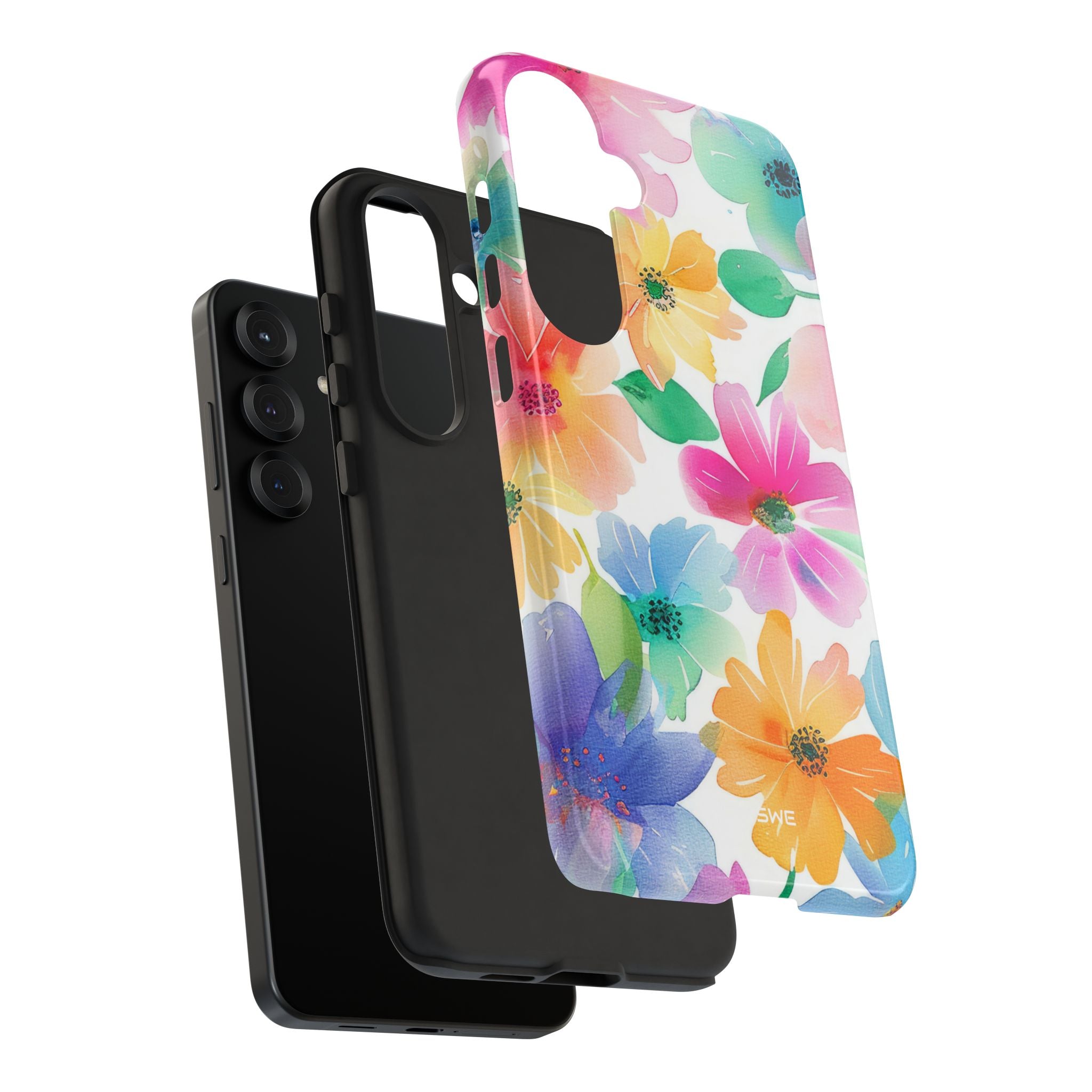 Vibrant Floral Impression - Samsung Case