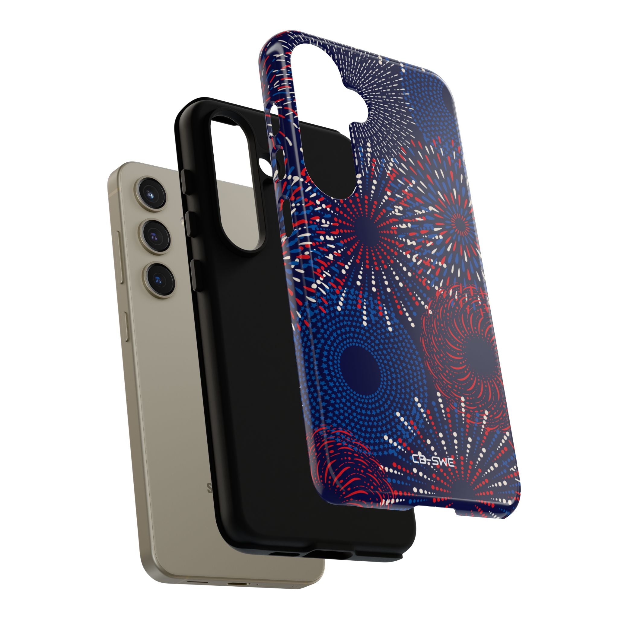 Vibrant Circles Emerge - Samsung Case