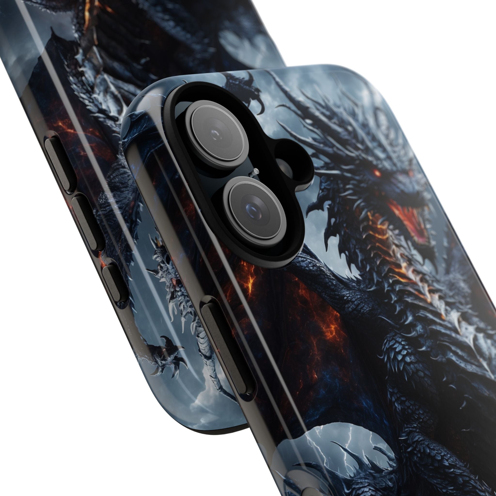 Fiery Wings Unleashed - iPhone Case