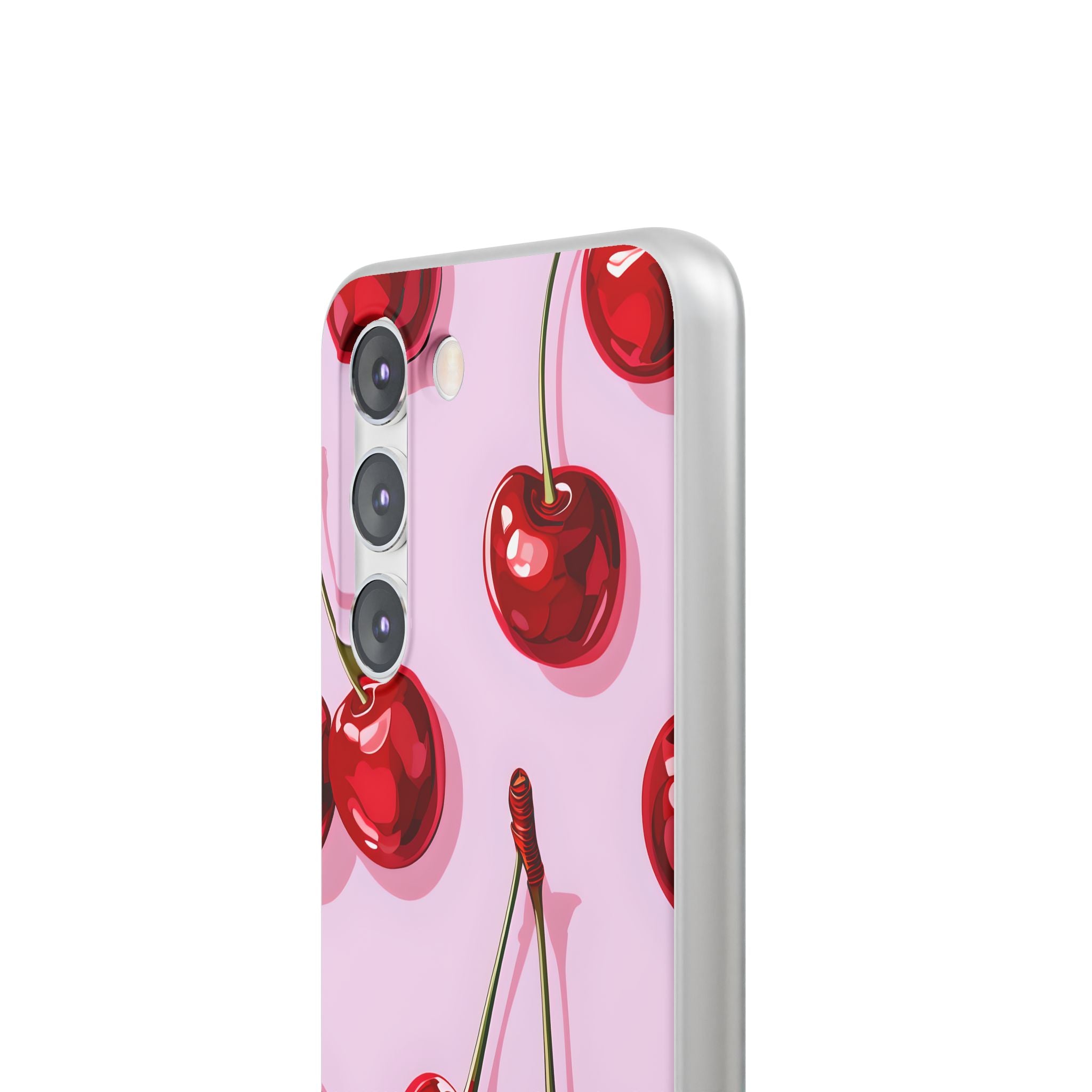Glossy Cherry Burst Samsung S23 Case - Soft