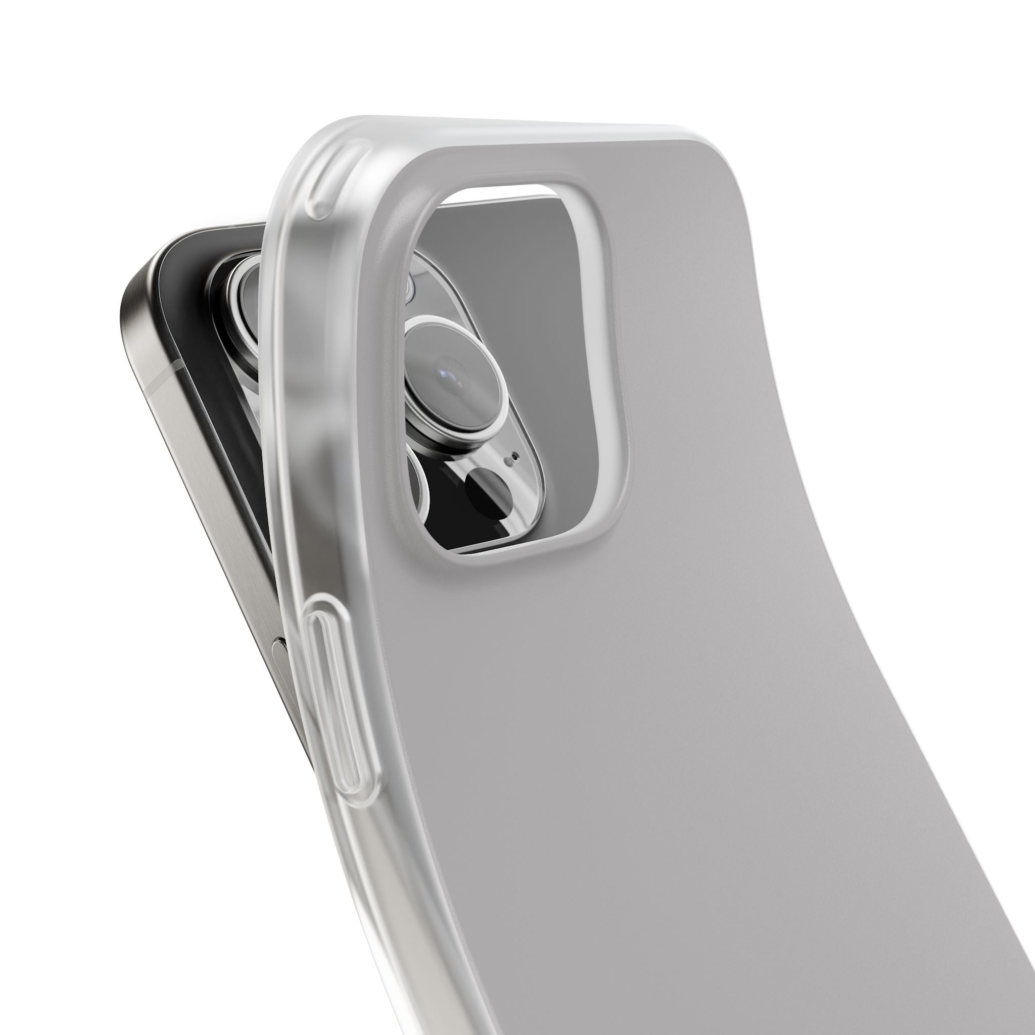 Silver Feather iPhone 16 - Flexi