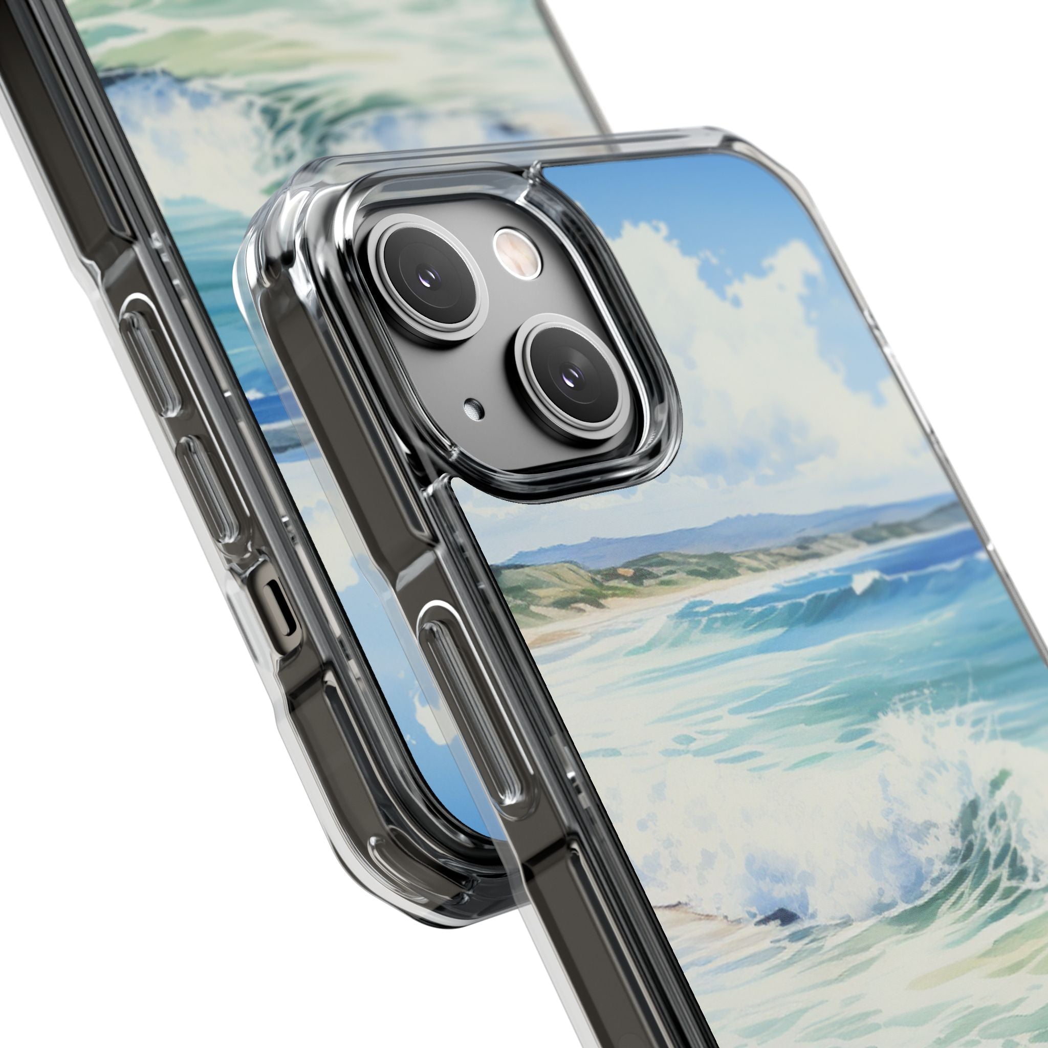 Foamy Wave Breeze iPhone 14 Case - Impact