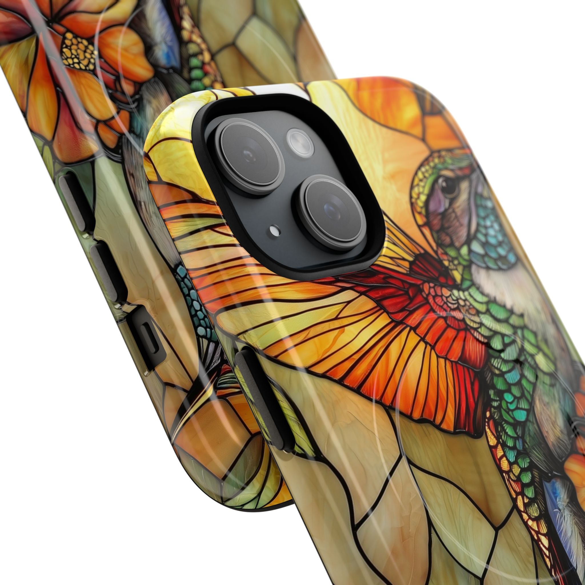 Hummingbird Radiance iPhone 15 Case - Tough+